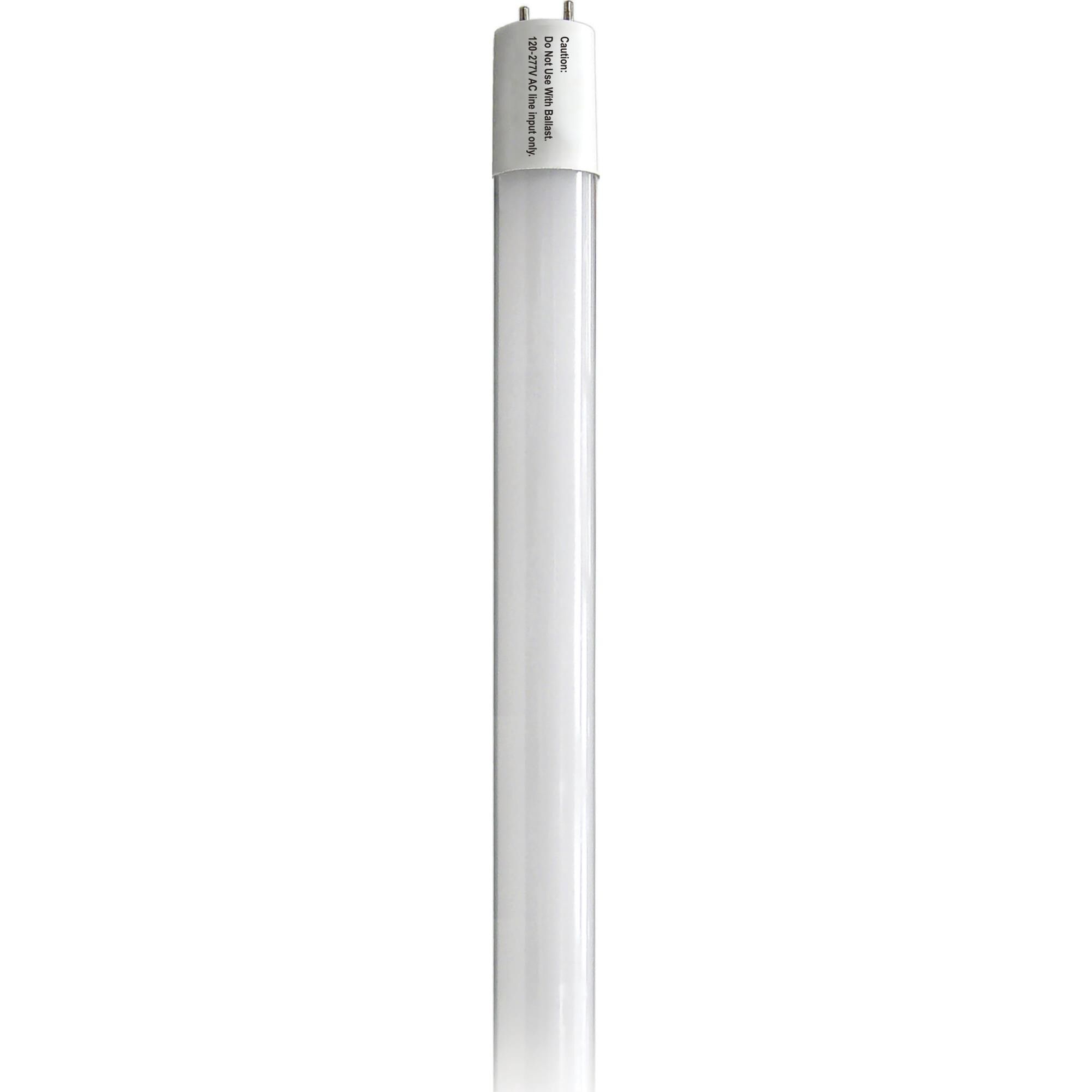 10.5 Watt 3000K T8 LED Light Bulb by Satco