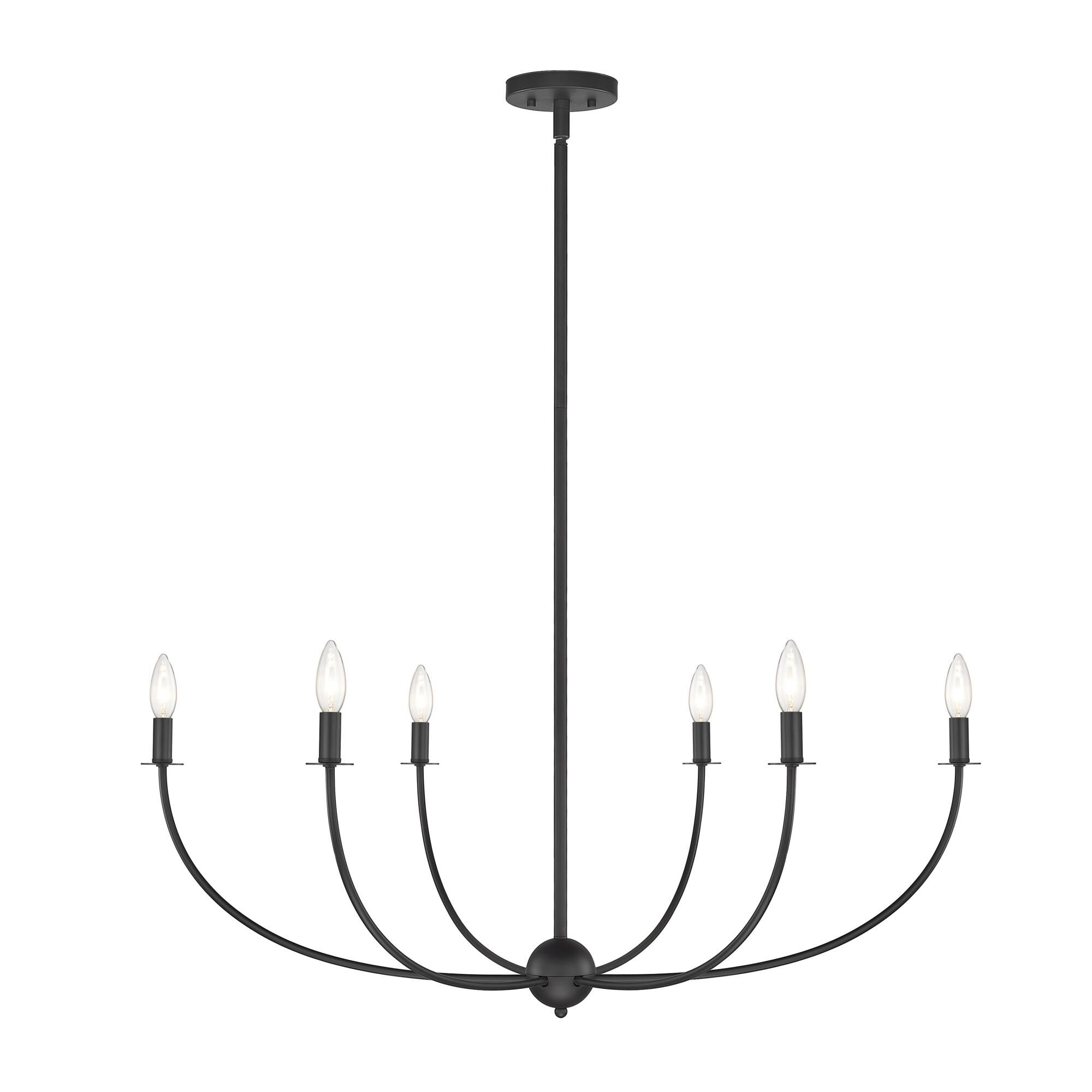 Shannon 42 Inch 6 Light Chandelier by Z-Lite