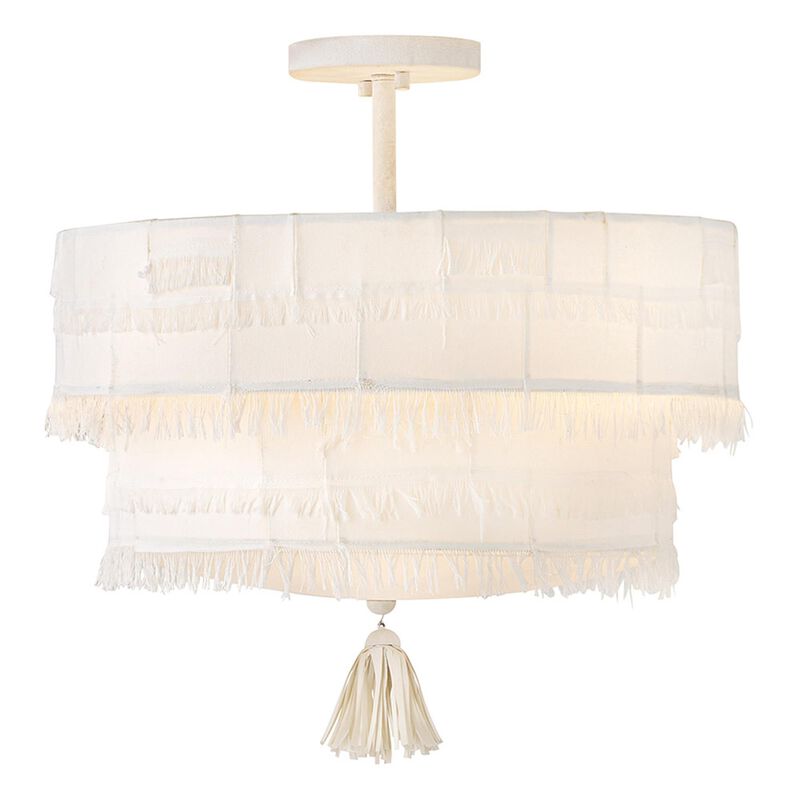 Baya 18 Inch 4 Light Semi Flush Mount by Hinkley