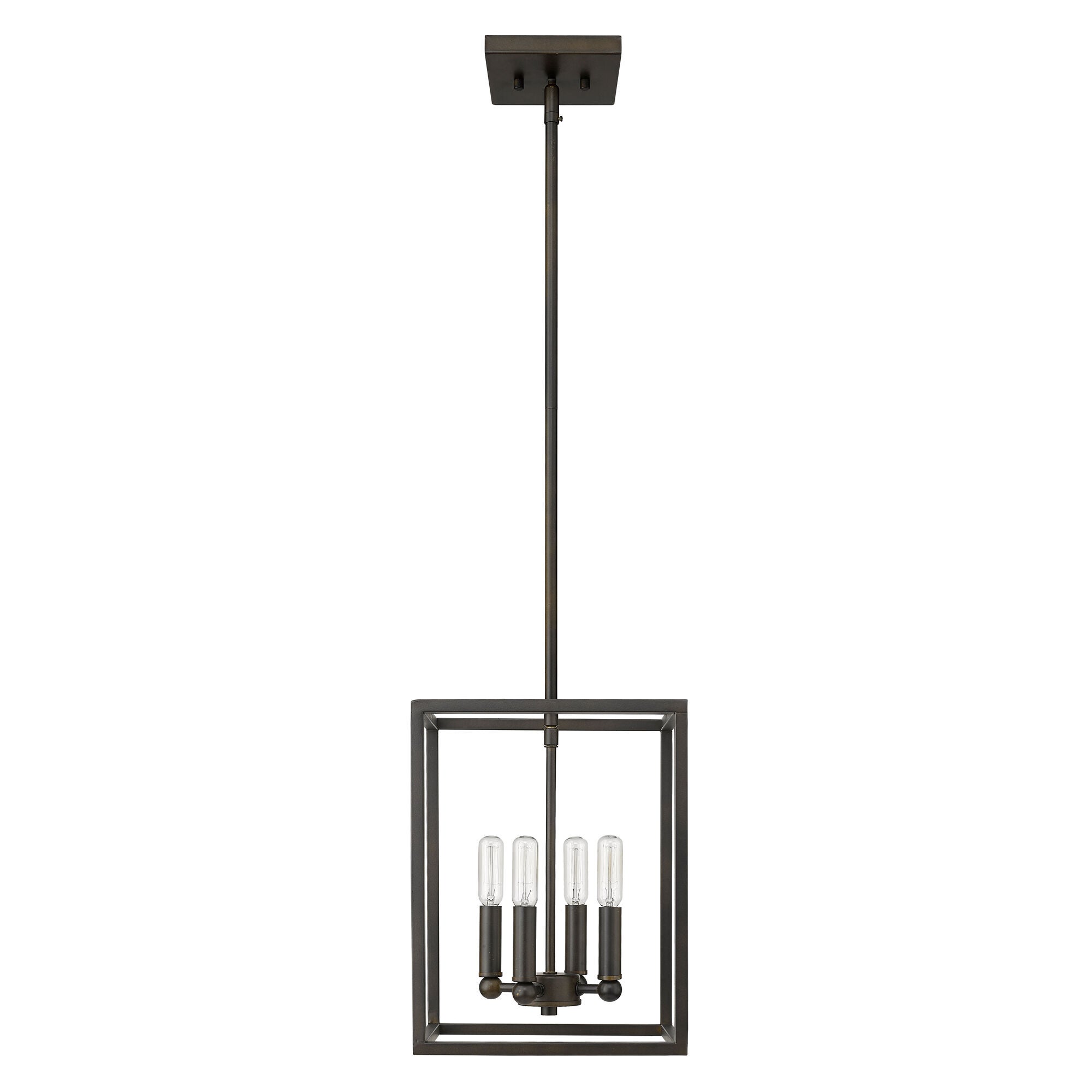 Shown in Oil-Rubbed Bronze finish and -- glass and -- shade