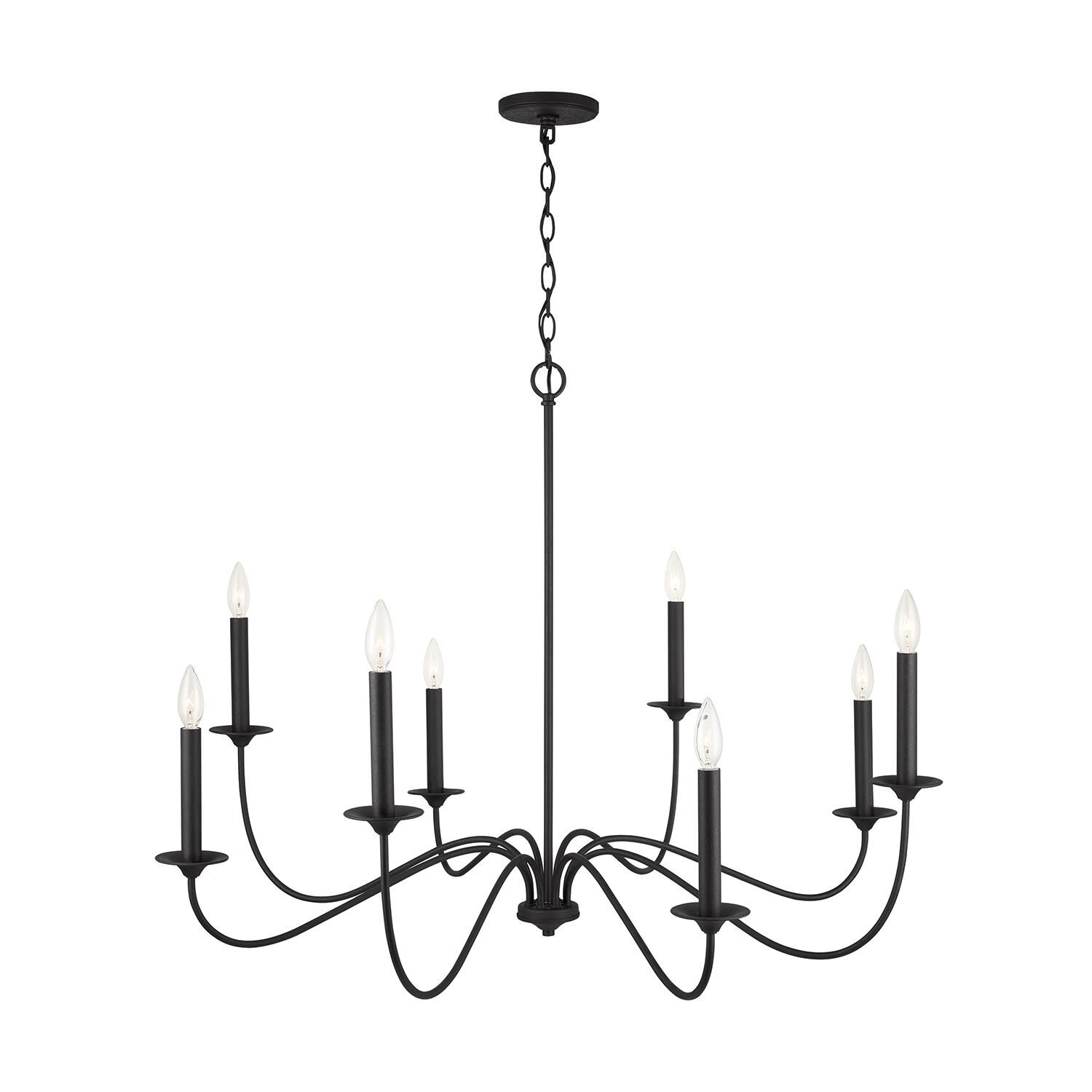 Vincent 40 Inch 8 Light Chandelier by Capital Lighting Fixture Company - Clearance