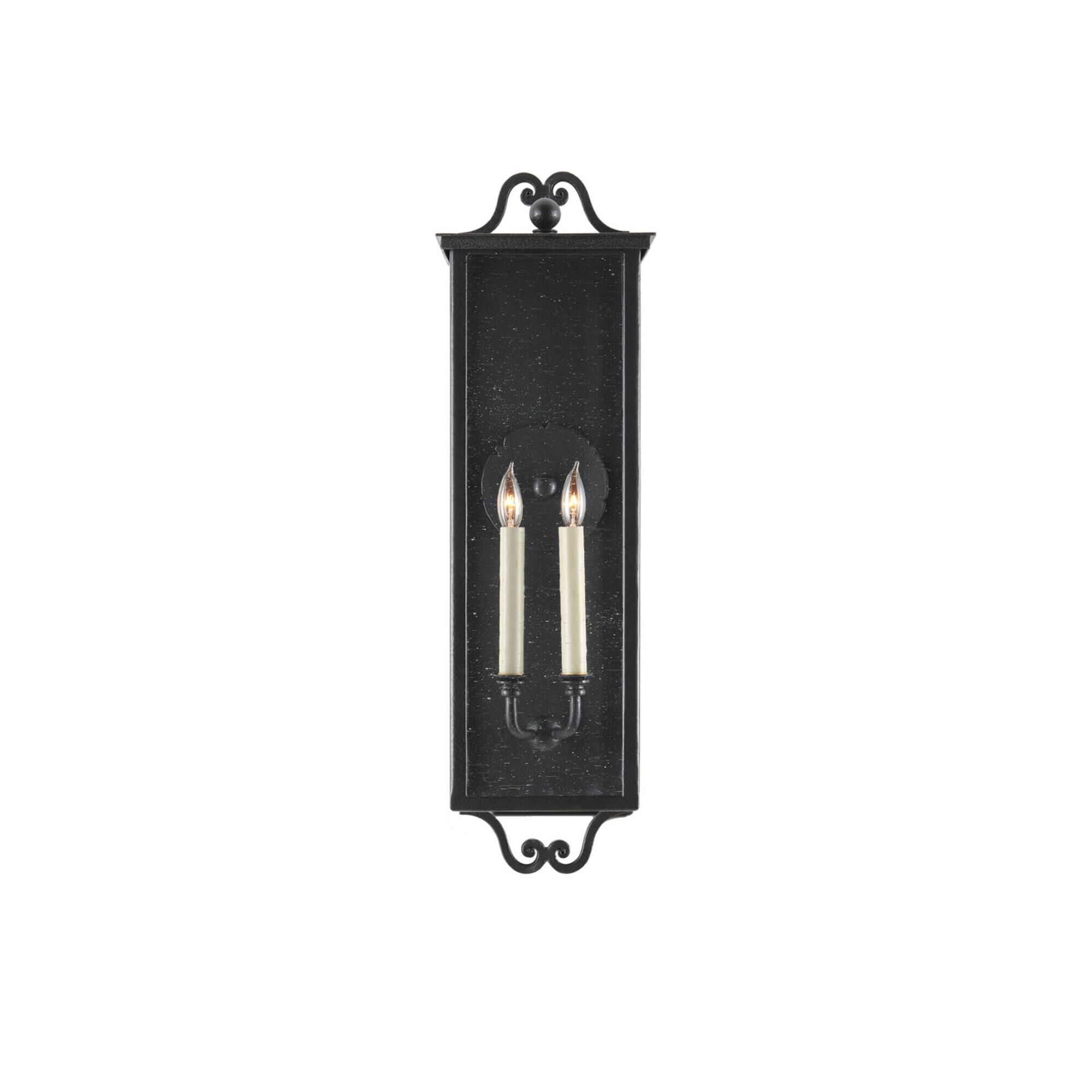 Giatti 30 Inch Tall 2 Light Outdoor Wall Light,