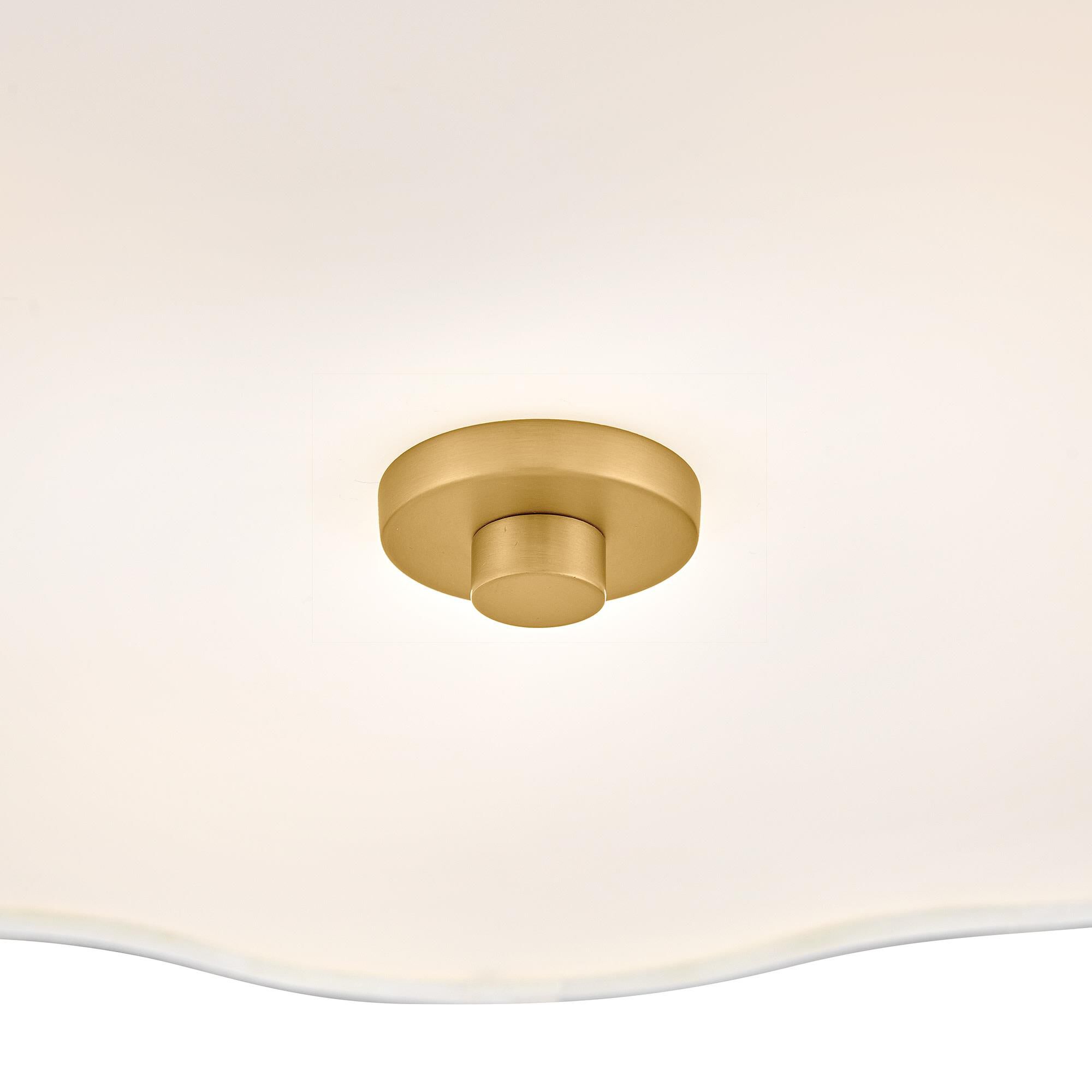 Gwen 20 Inch 4 Light Semi Flush Mount,