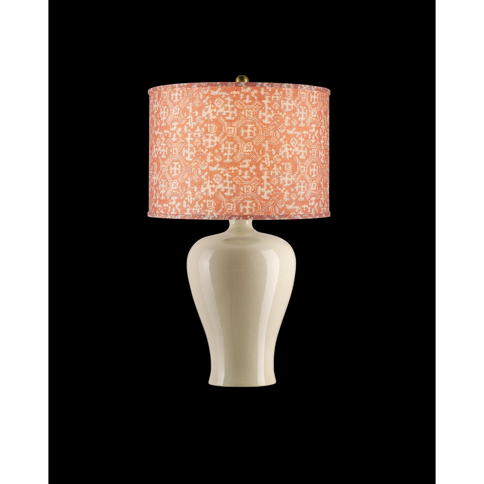 Shown in Terracotta and Ivory finish