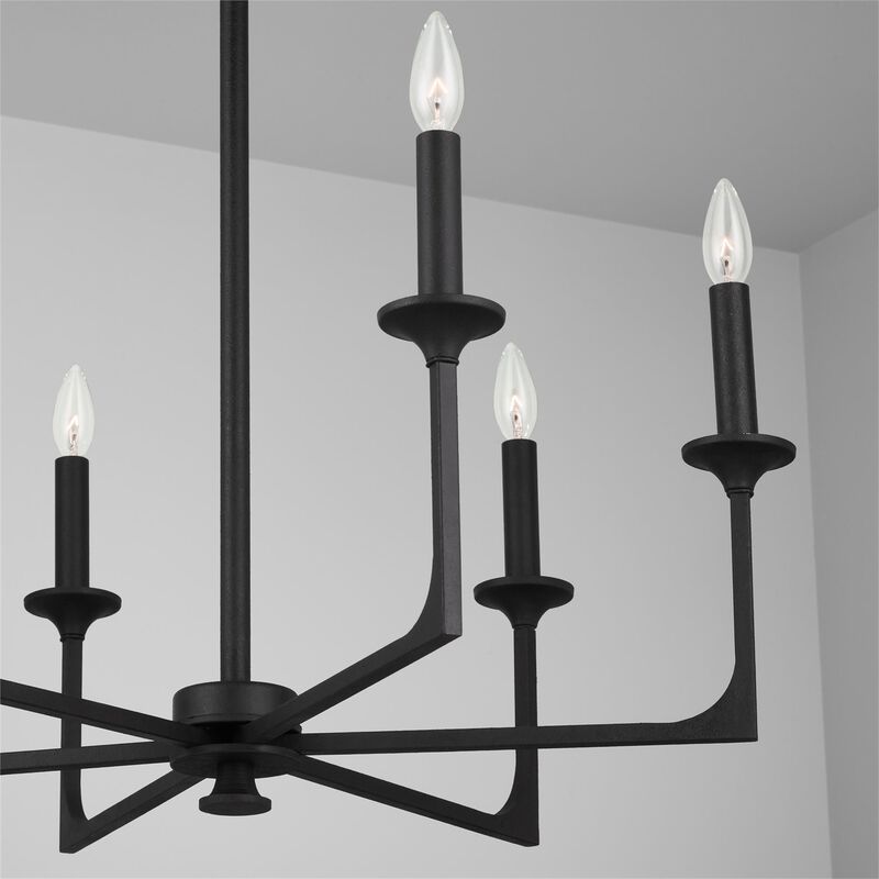 Clint 28 Inch 6 Light Chandelier by Capital Lighting Fixture Company