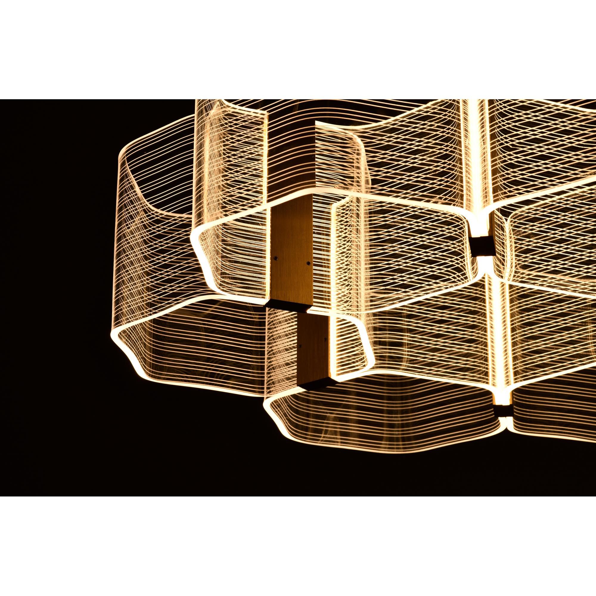 Kenzo 21 Inch Mini Chandelier by Nuvo Lighting