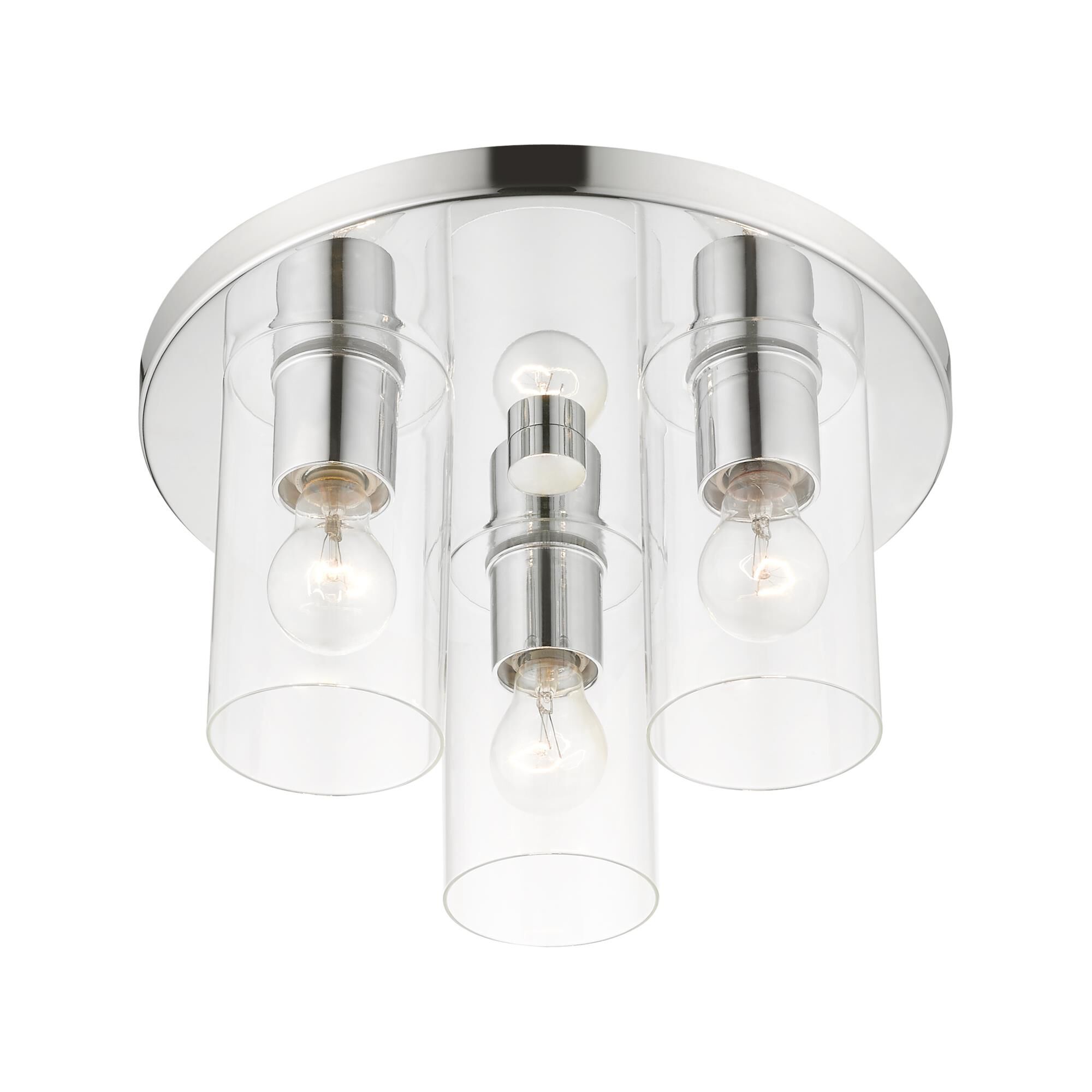 Zurich 3 Light Flush Mount by Livex Lighting