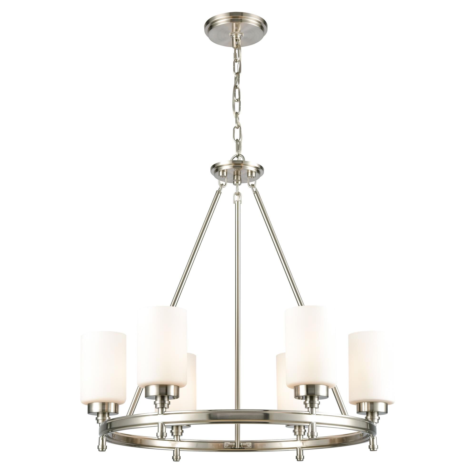 Dawson 25 Inch 6 Light Chandelier by ELK Lighting