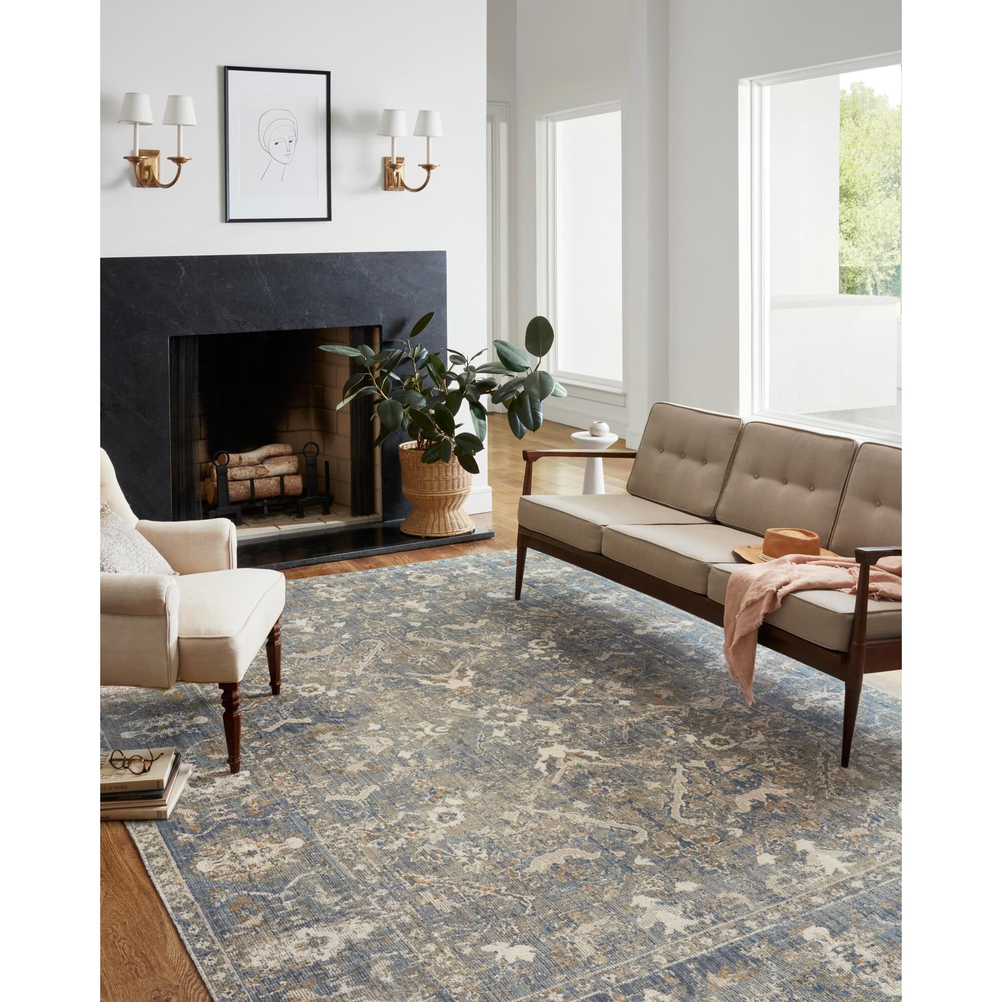 Chris Loves Julia x Loloi ROSEMARIE Area Rug,