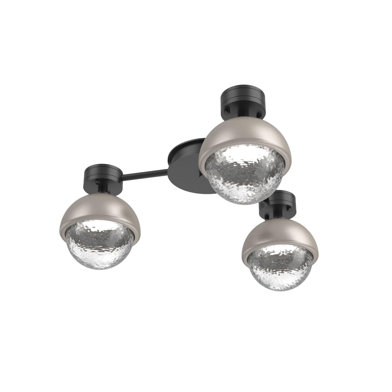Levi Wilson Cabochon 23 Inch Flush Mount by Hammerton Studio