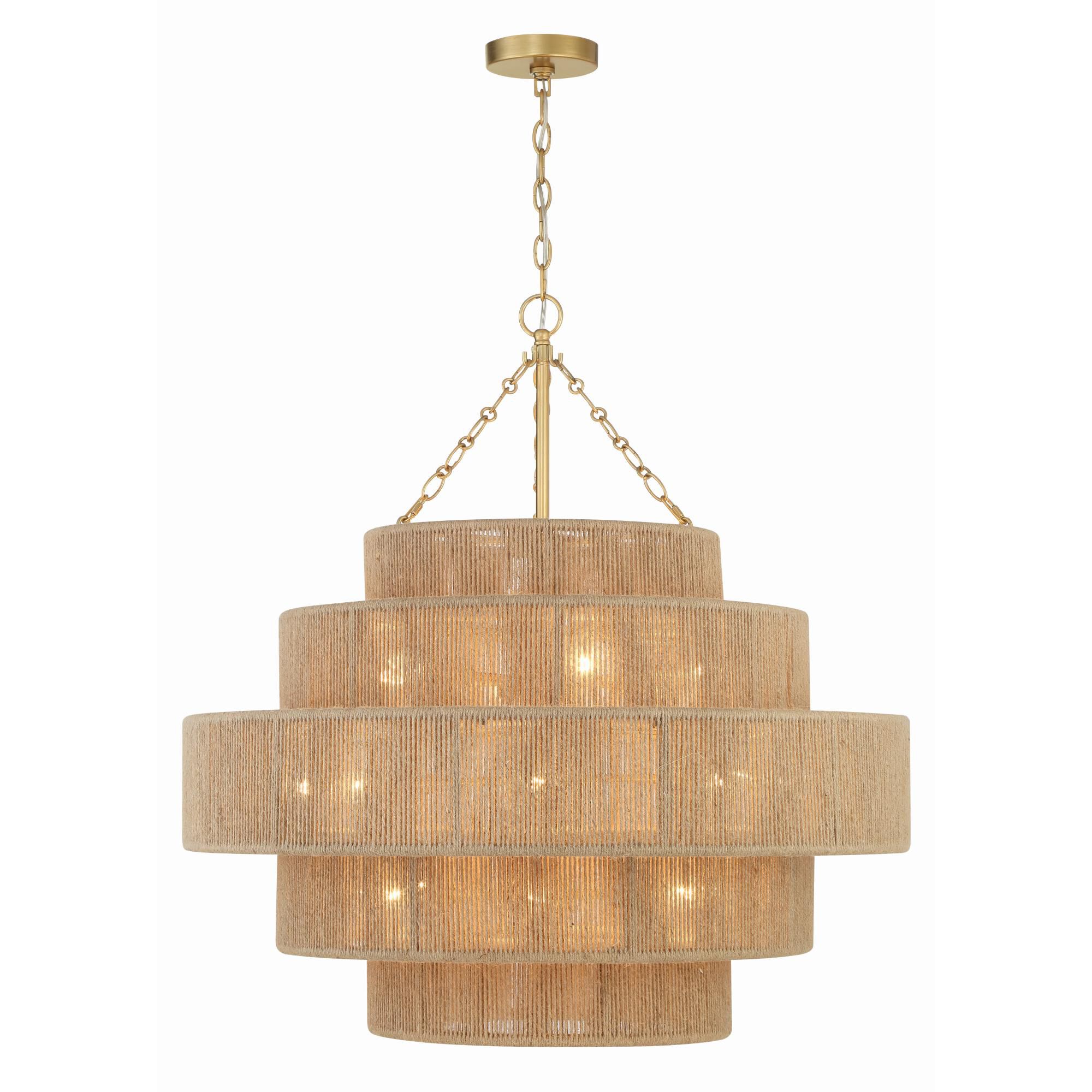 Shyla 32 Inch 20 Light Chandelier by Crystorama