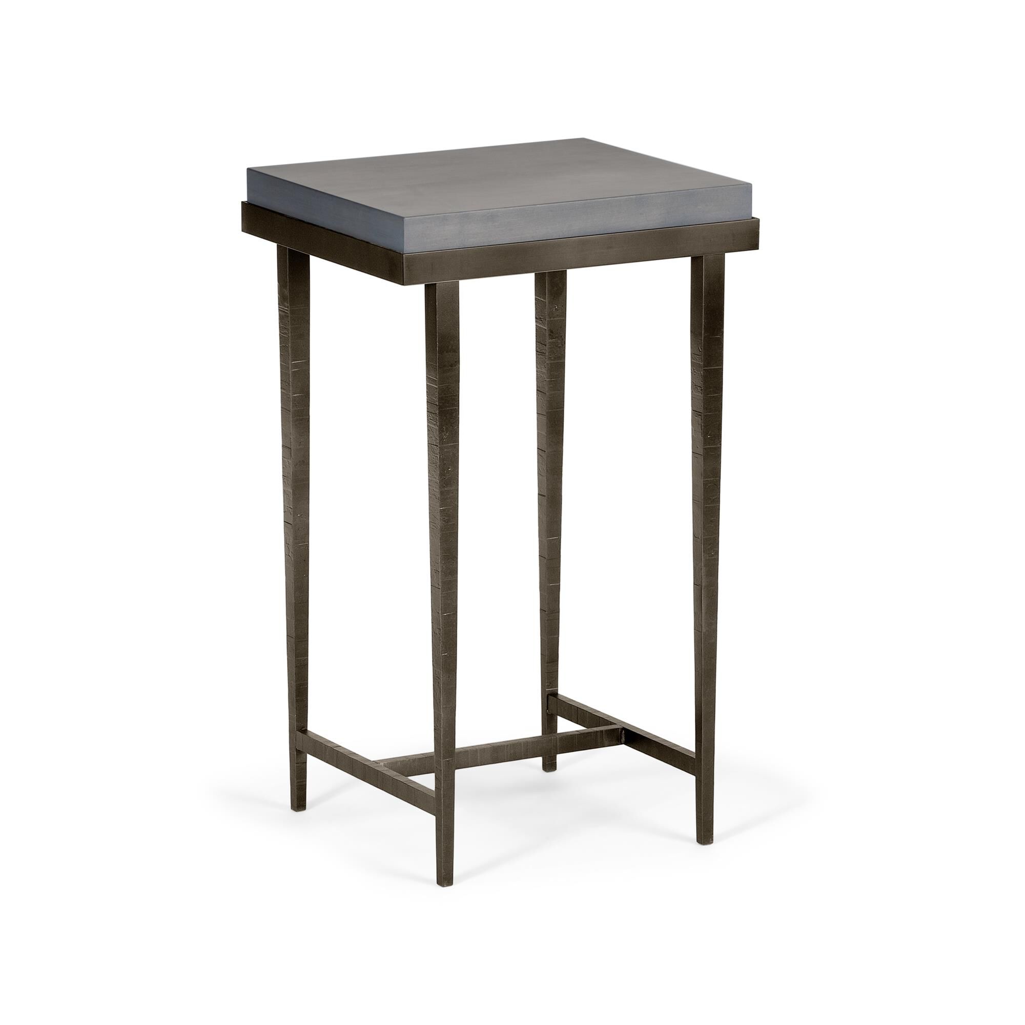 Shown in Oil Rubbed Bronze finish and Maple Grey accent