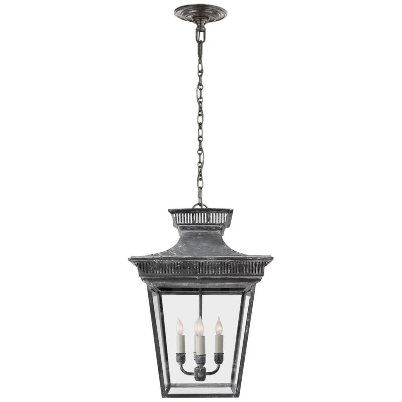 Chapman & Myers Elsinore 14 Inch Cage Pendant by Visual Comfort Signature Collection