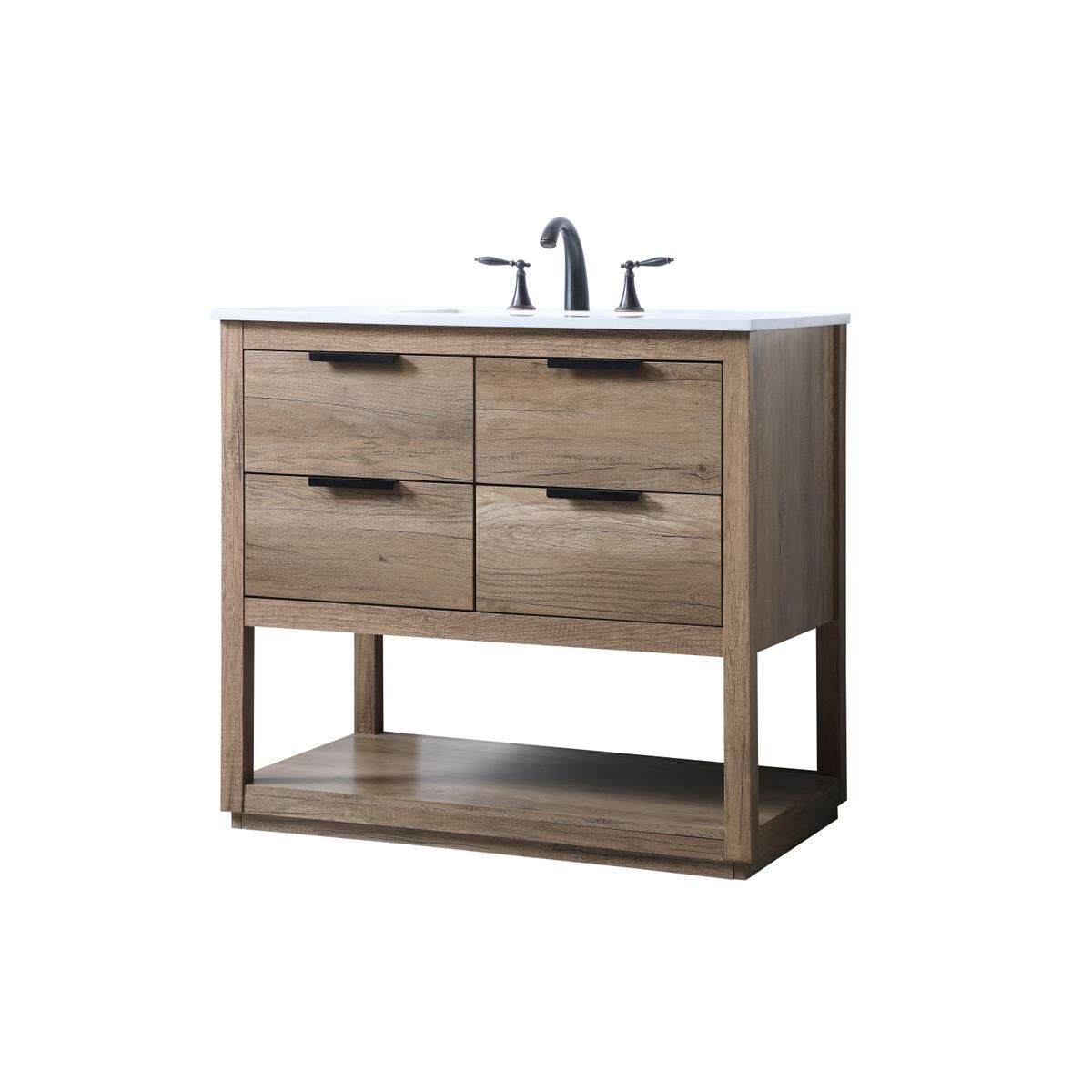 Larkin 36 Inch Bath Vanity by Elegant Decor