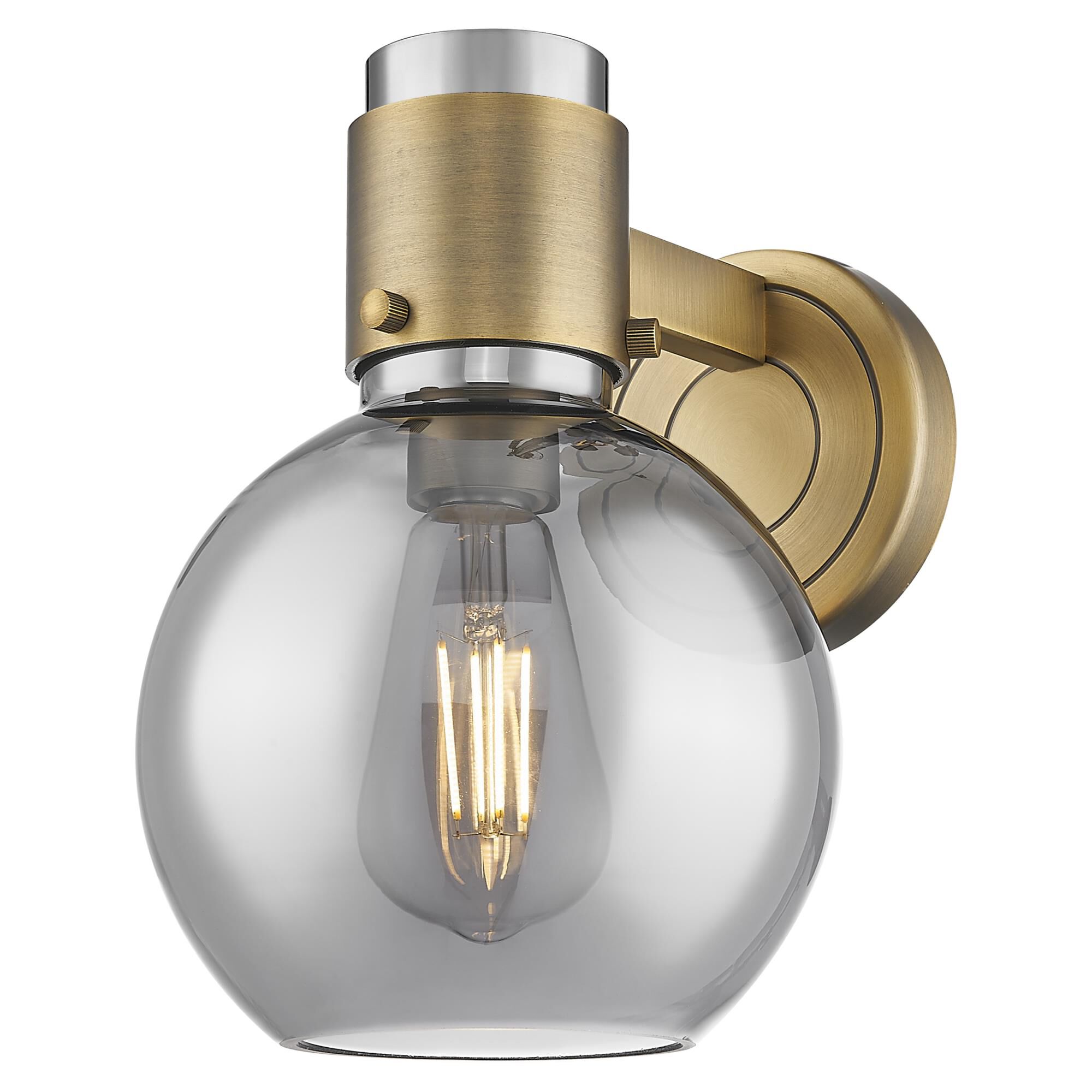 Bruno Marashlian Lawton Sphere 9 Inch Wall Sconce by Innovations Lighting