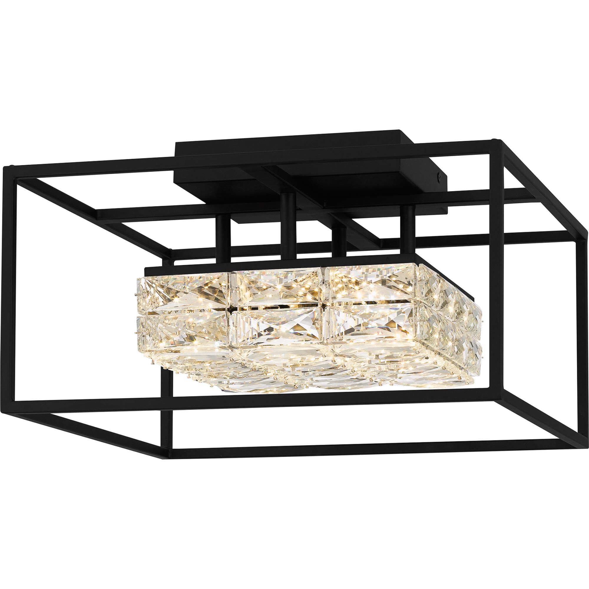 Dazzle 15 Inch 1 Light LED Semi Flush Mount | Capitol Lighting