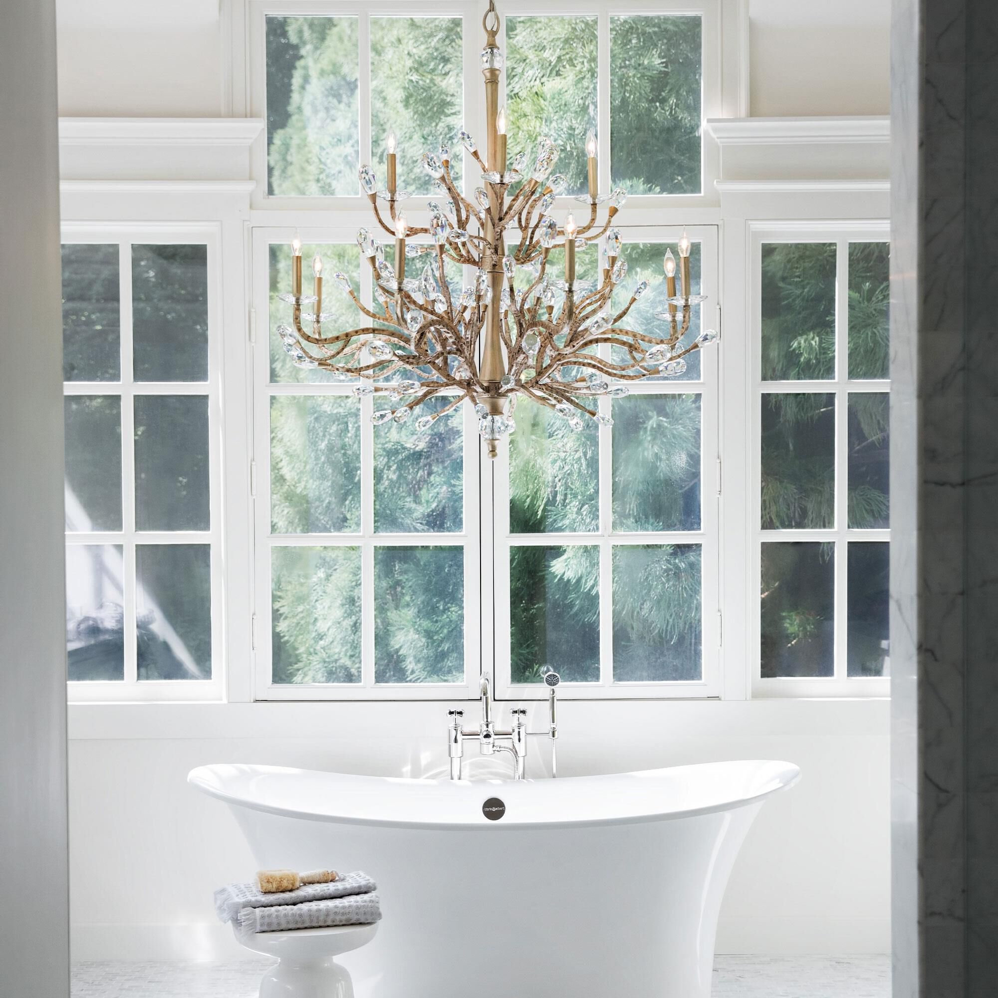 Shown in Champagne Gold finish