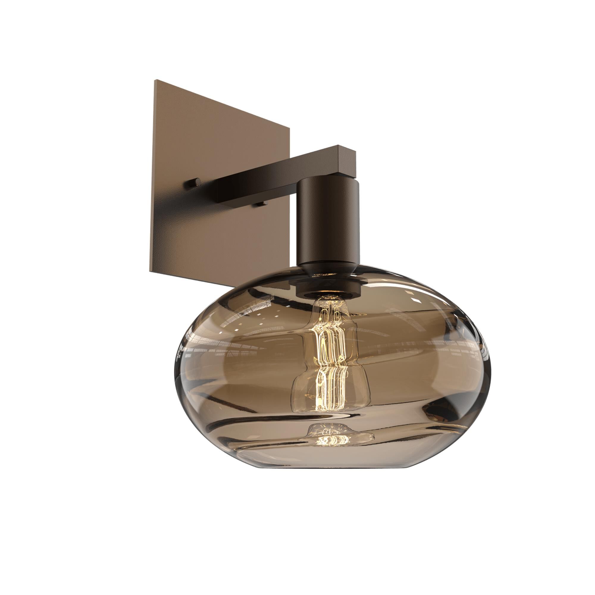 Shown in Flat Bronze finish and Optic Bronze glass