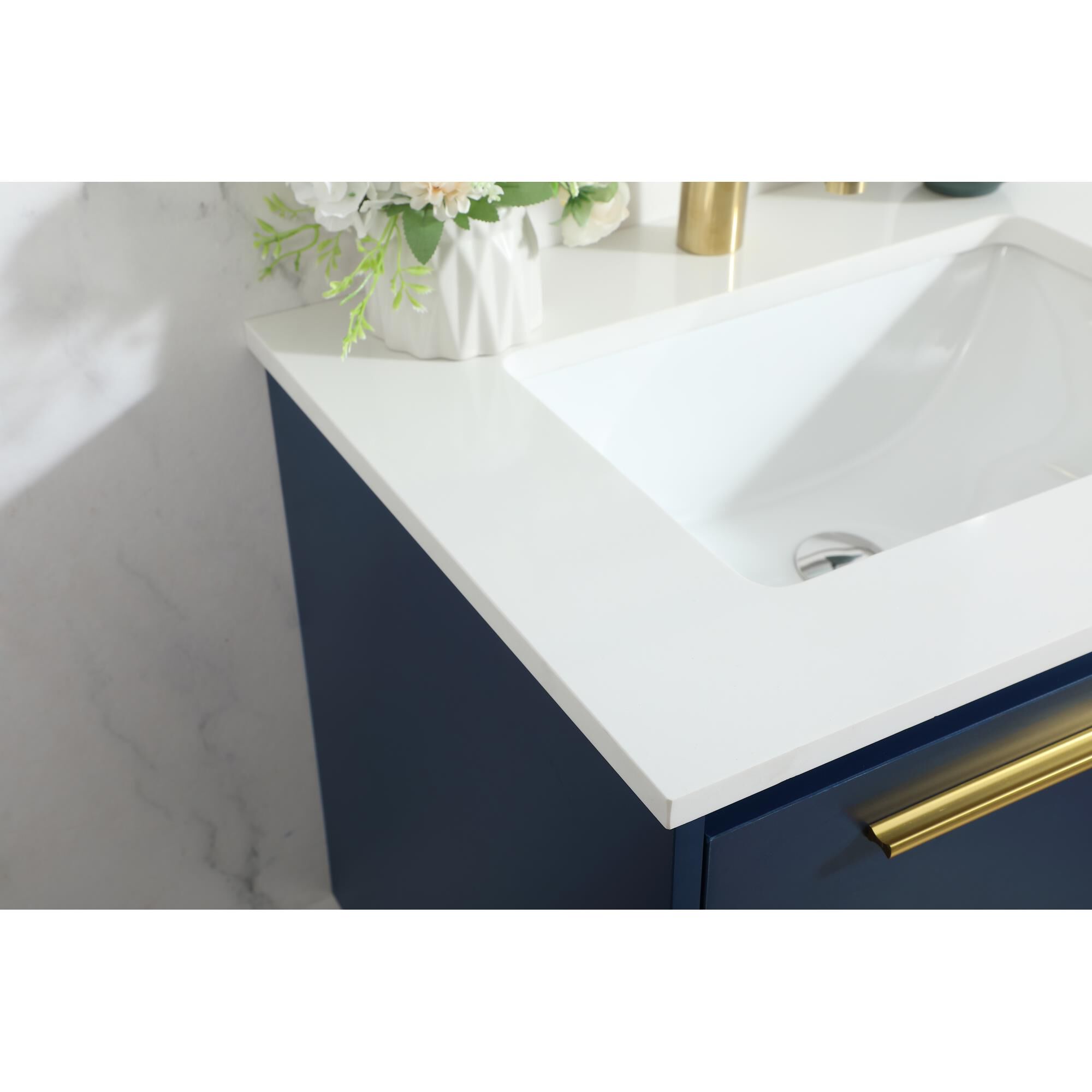 Shown in Blue finish