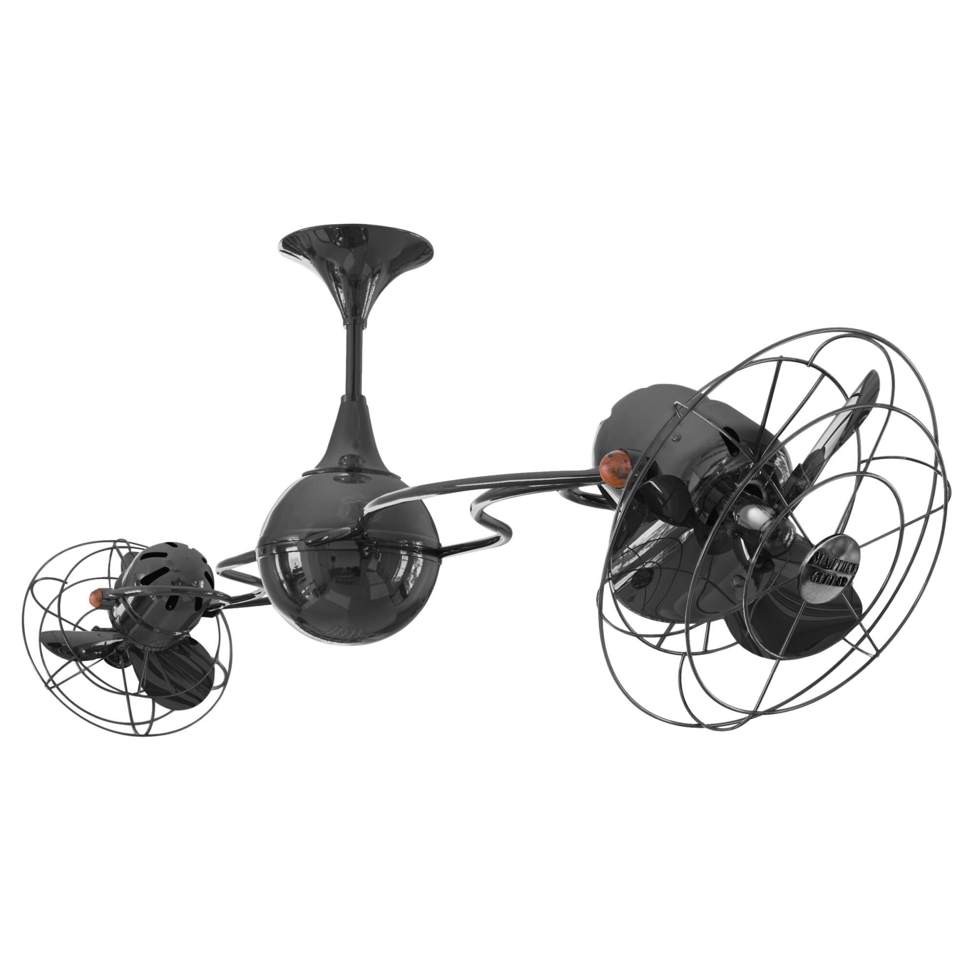 Italo Ventania Oscillating Multi Head Ceiling Fan by Matthews Fan Company