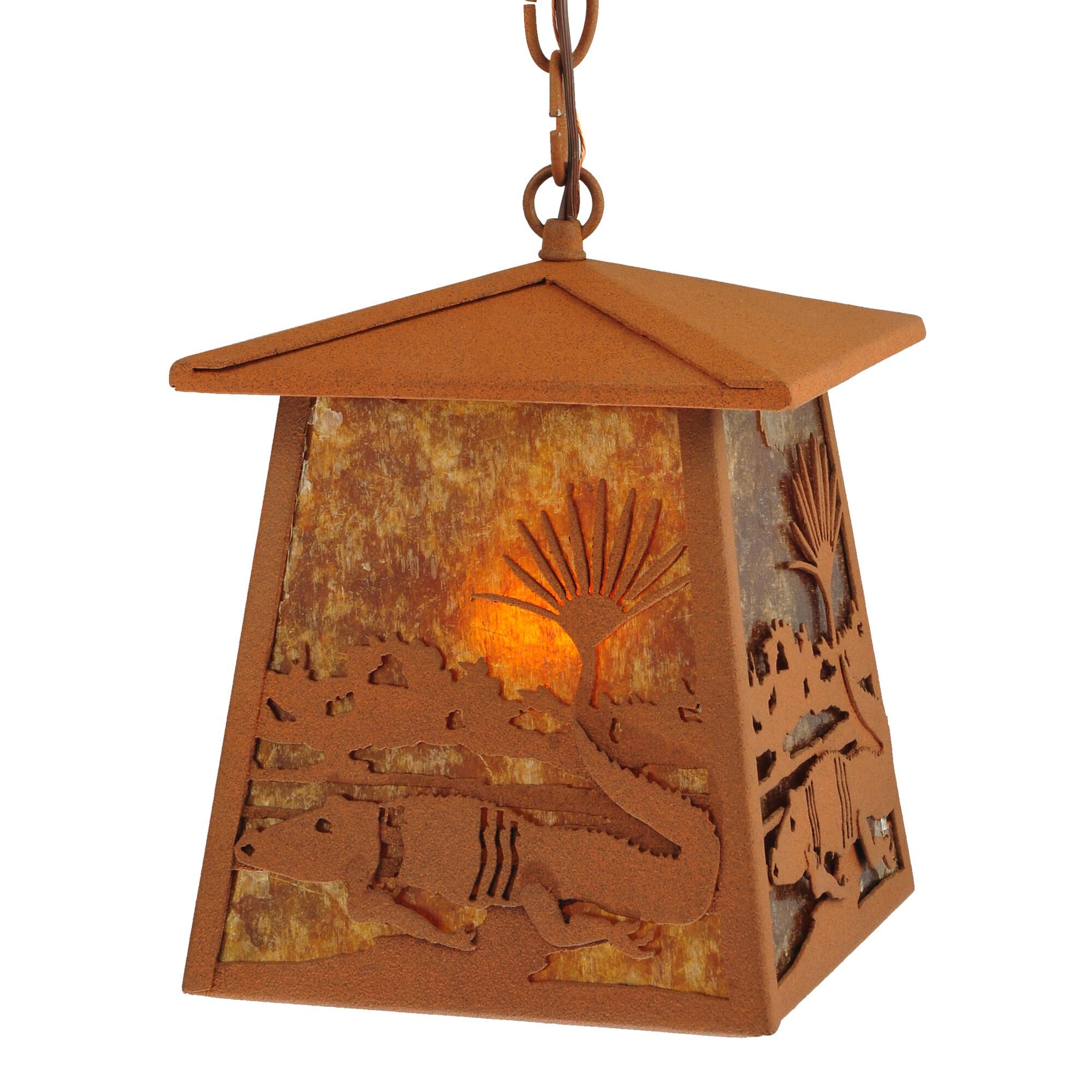Alligator 1025 Inch Cage Pendant by Meyda Lighting