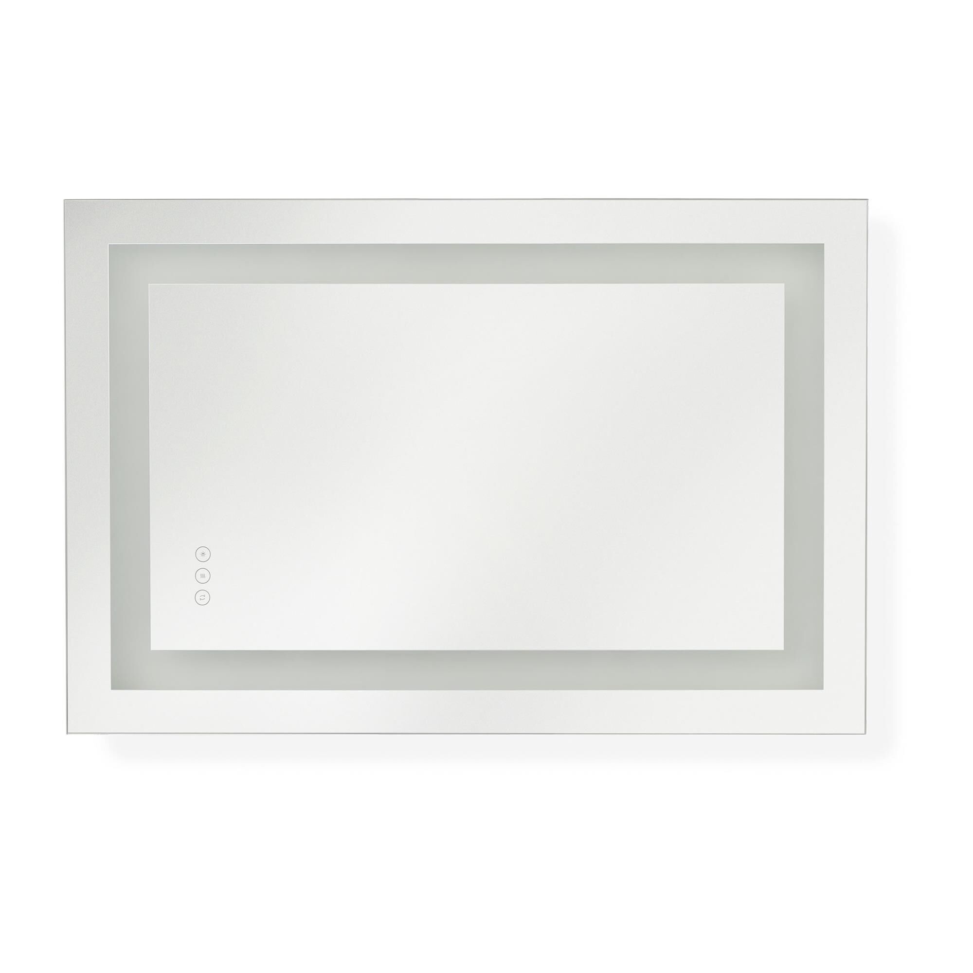 Shown in Might Bright White finish and Mirror Glass shade