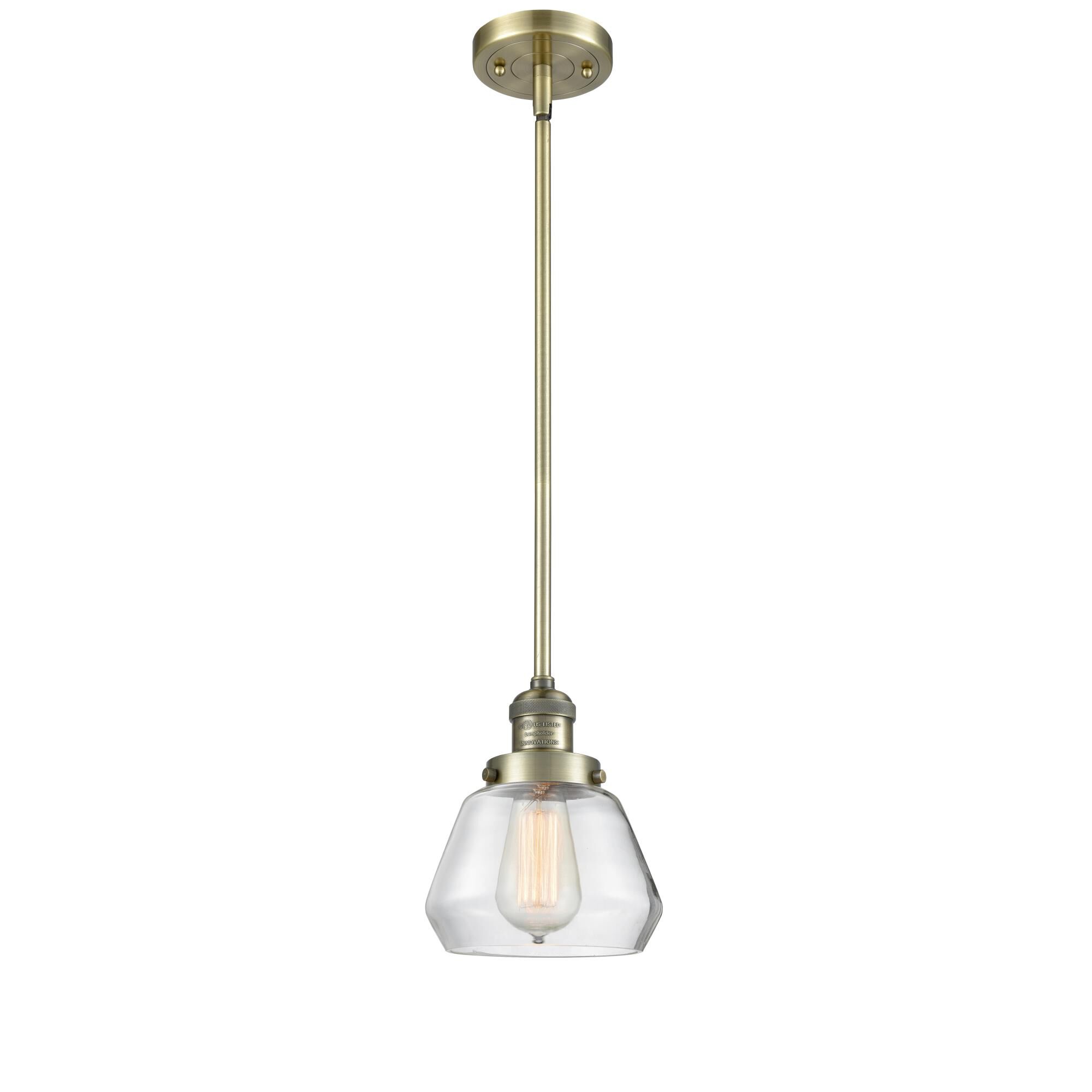 Bruno Marashlian Fulton 7 Inch Mini Pendant by Innovations Lighting