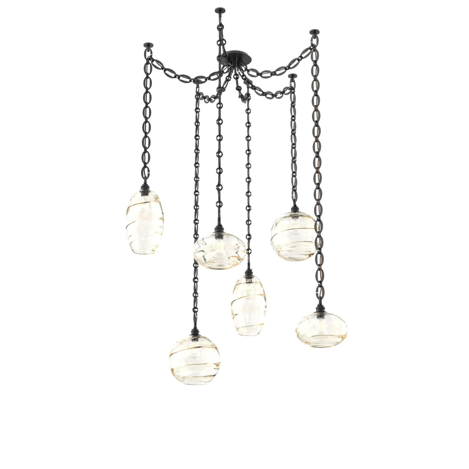 Levi Wilson Misto 16 Inch Multi Pendant Light by Hammerton Studio