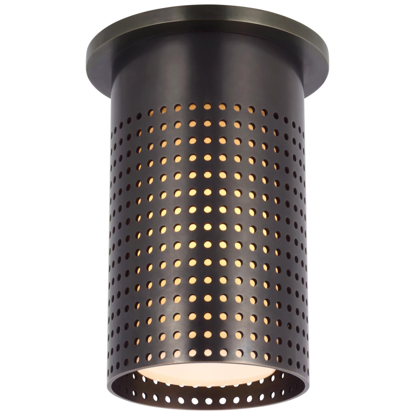 Kelly Wearstler Precision 3 Inch 1 Light LED Flush Mount by Visual Comfort Signature Collection