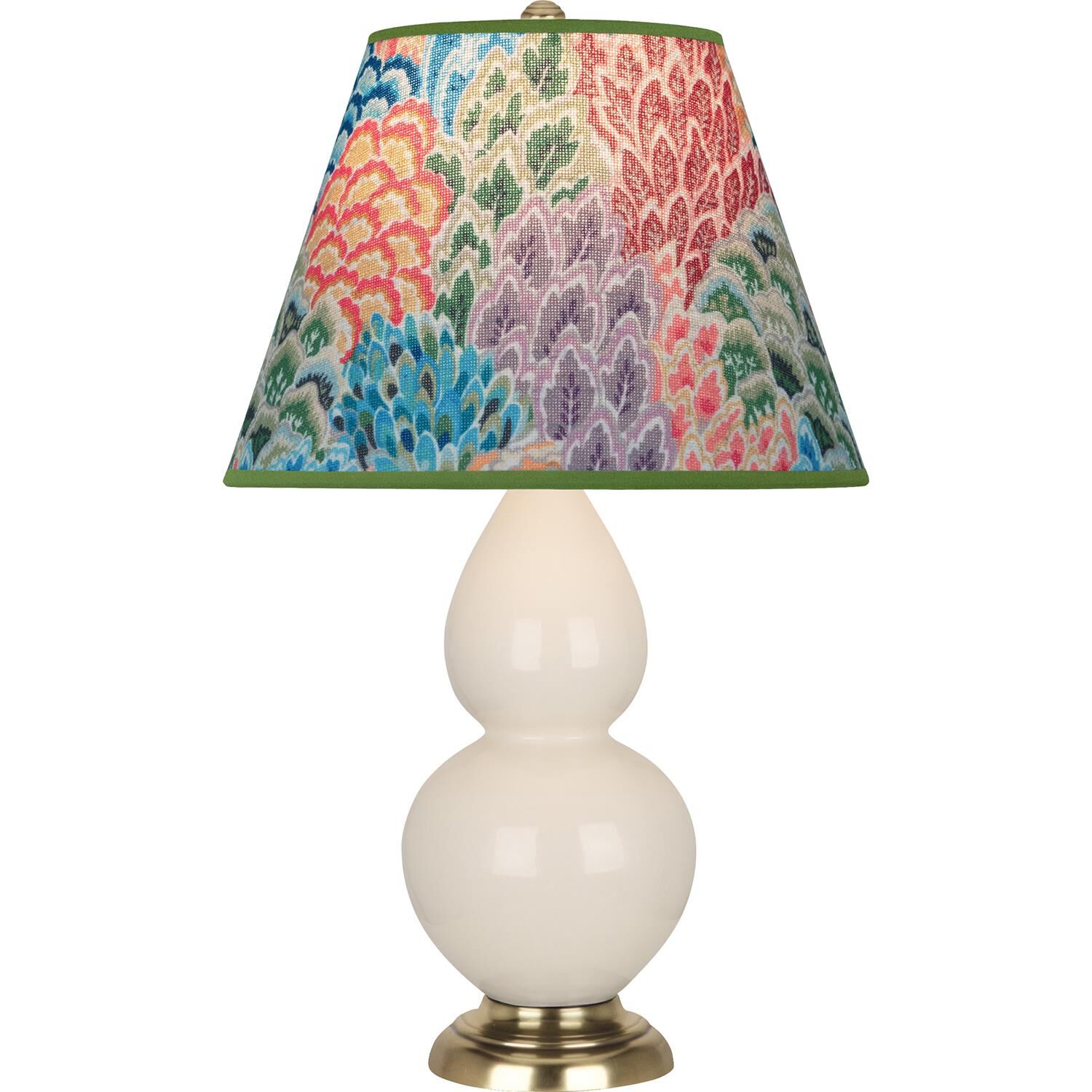 Small Double Gourd 23 Inch Table Lamp by Robert Abbey