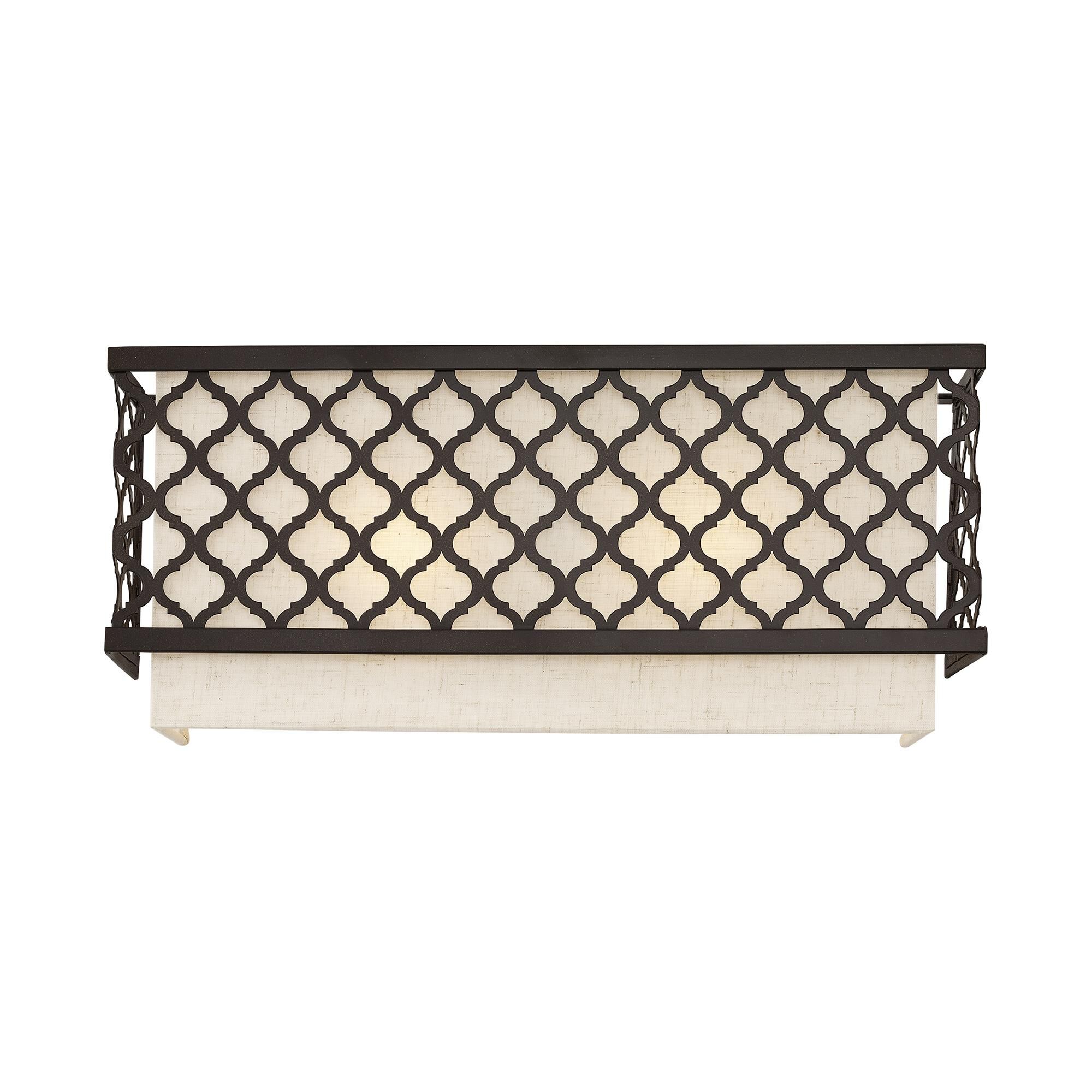 Arabesque 16 Inch 2 Light Bath Vanity Light by Livex Lighting