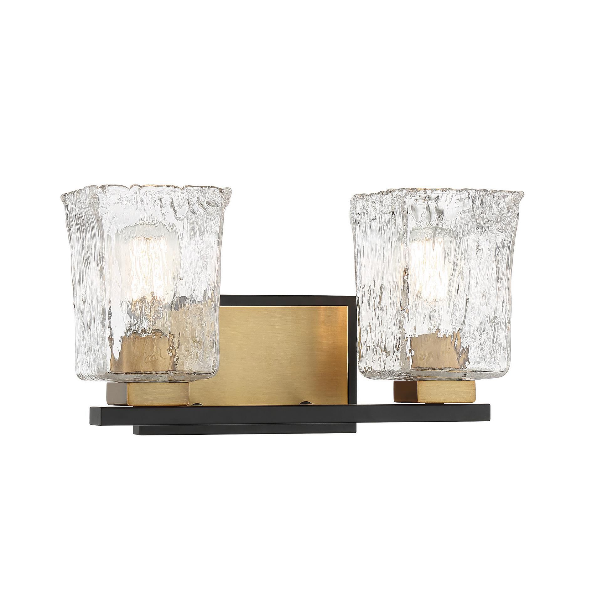 Sidney 14 Inch 2 Light Bath Vanity Light by Savoy House