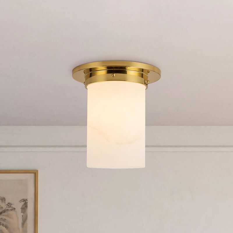 Jason Koharik Mineral 8 Inch Flush Mount by Alora Lighting