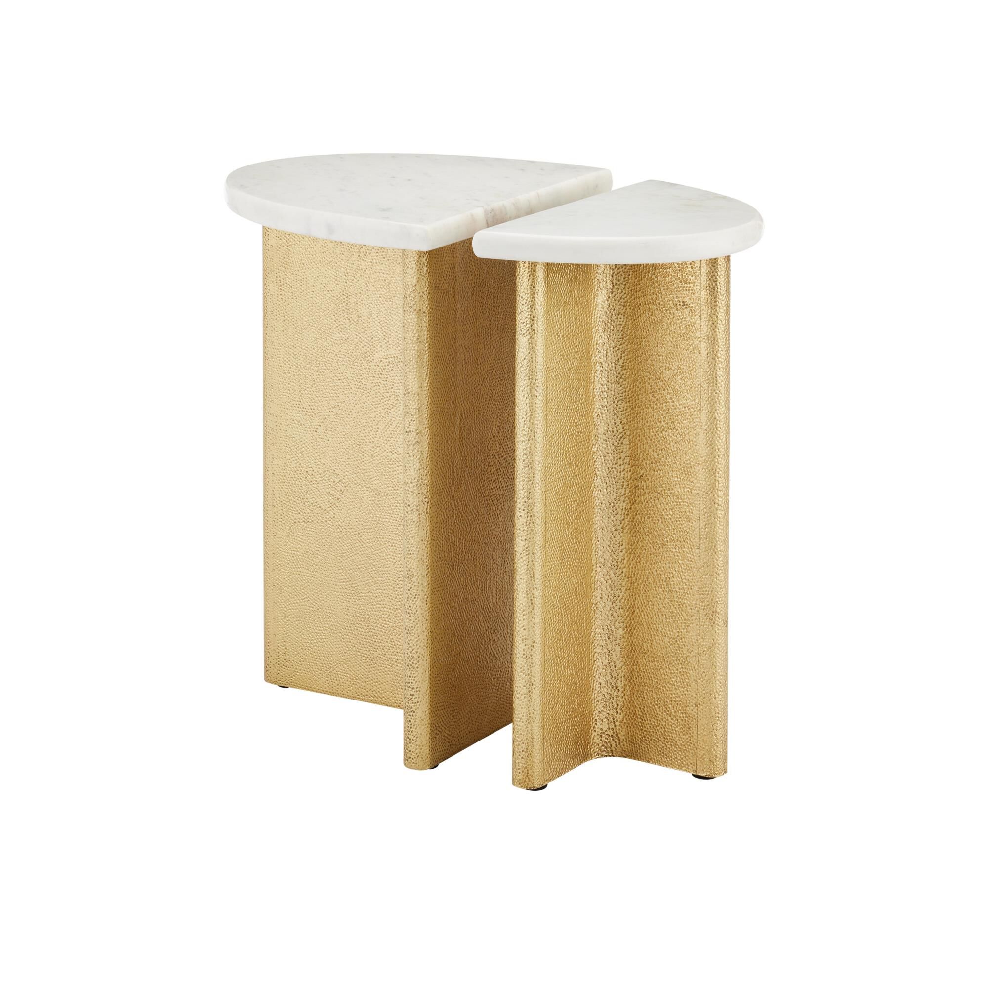 Shown in White and Antique Brass finish