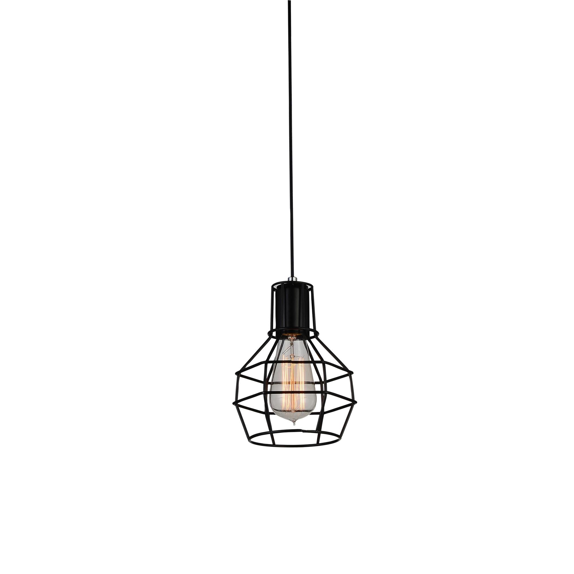 CWI Lighting Secure 6 Inch Mini Pendant