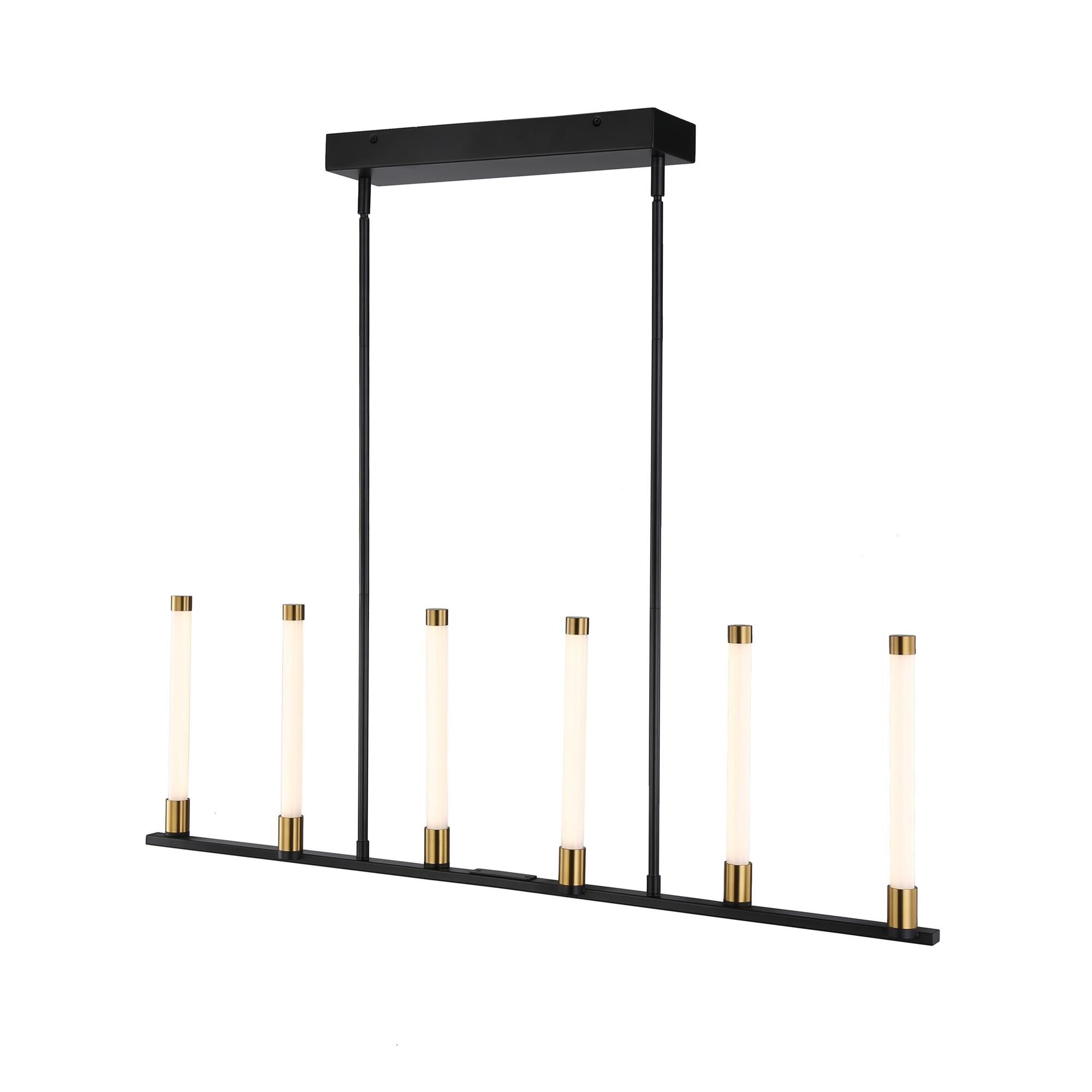 Steven Sabados S&C Infiniti 42 Inch 6 Light LED Linear Suspension Light by Artcraft