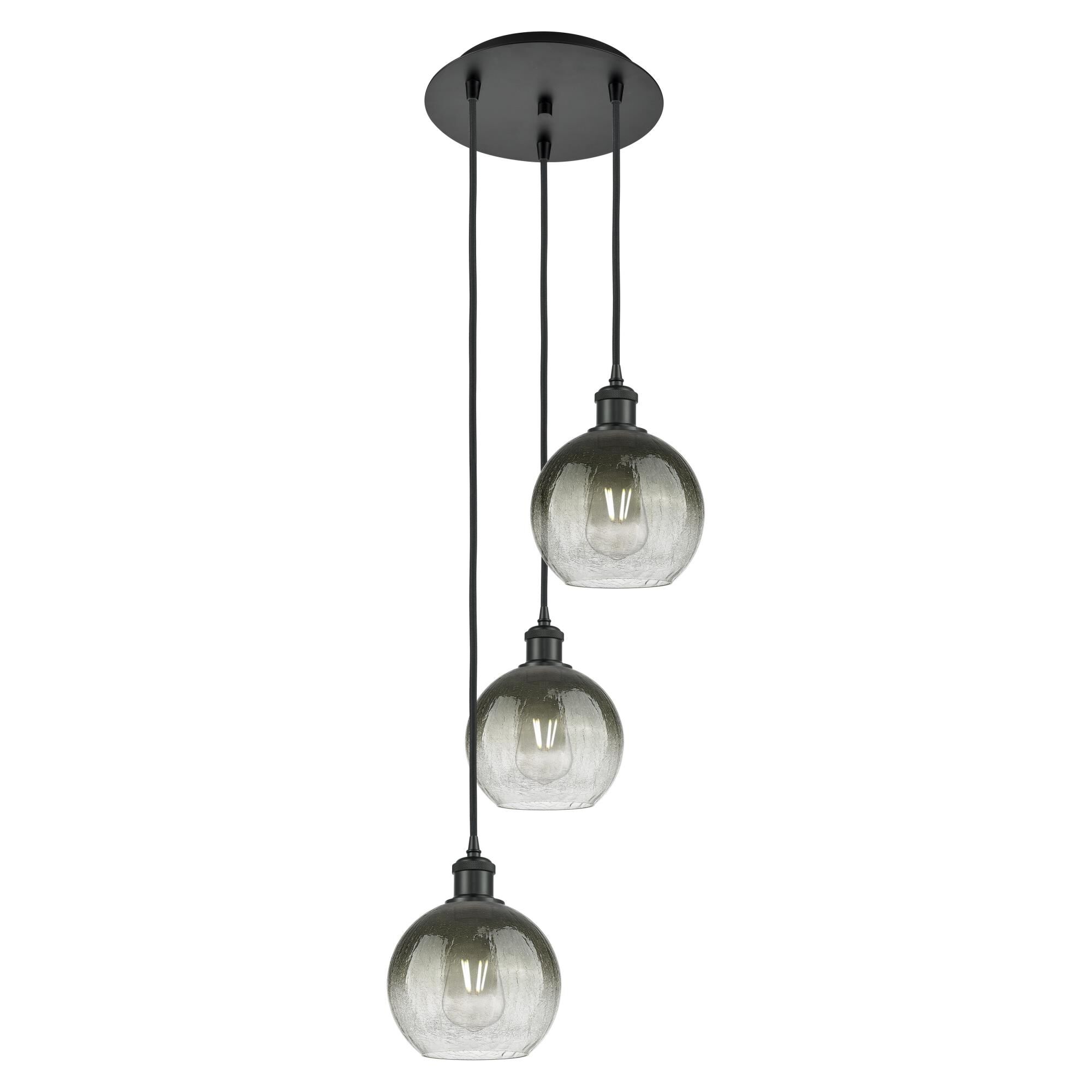 Bruno Marashlian Brookhaven Globe 15 Inch Multi Light Pendant by Innovations Lighting