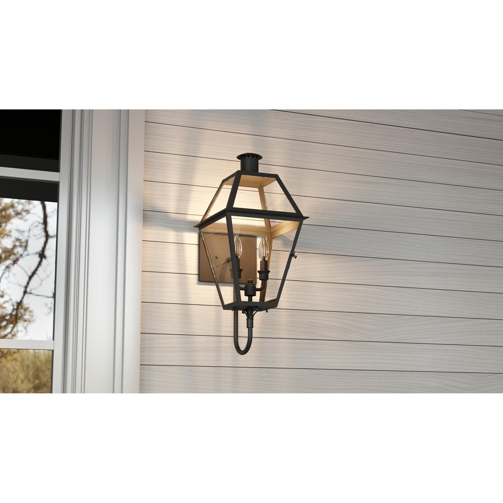 Rue De Royal 11 Inch Outdoor Wall Light by Quoizel