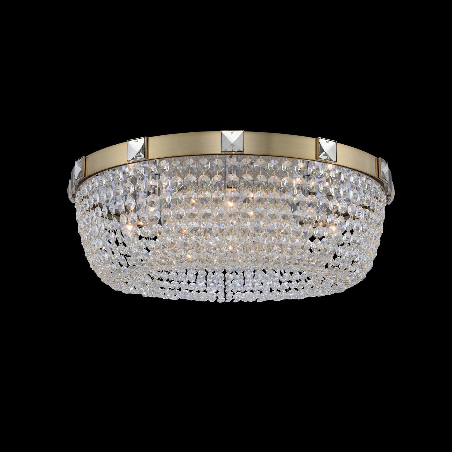 Impero 30 Inch 8 Light Flush Mount by Allegri