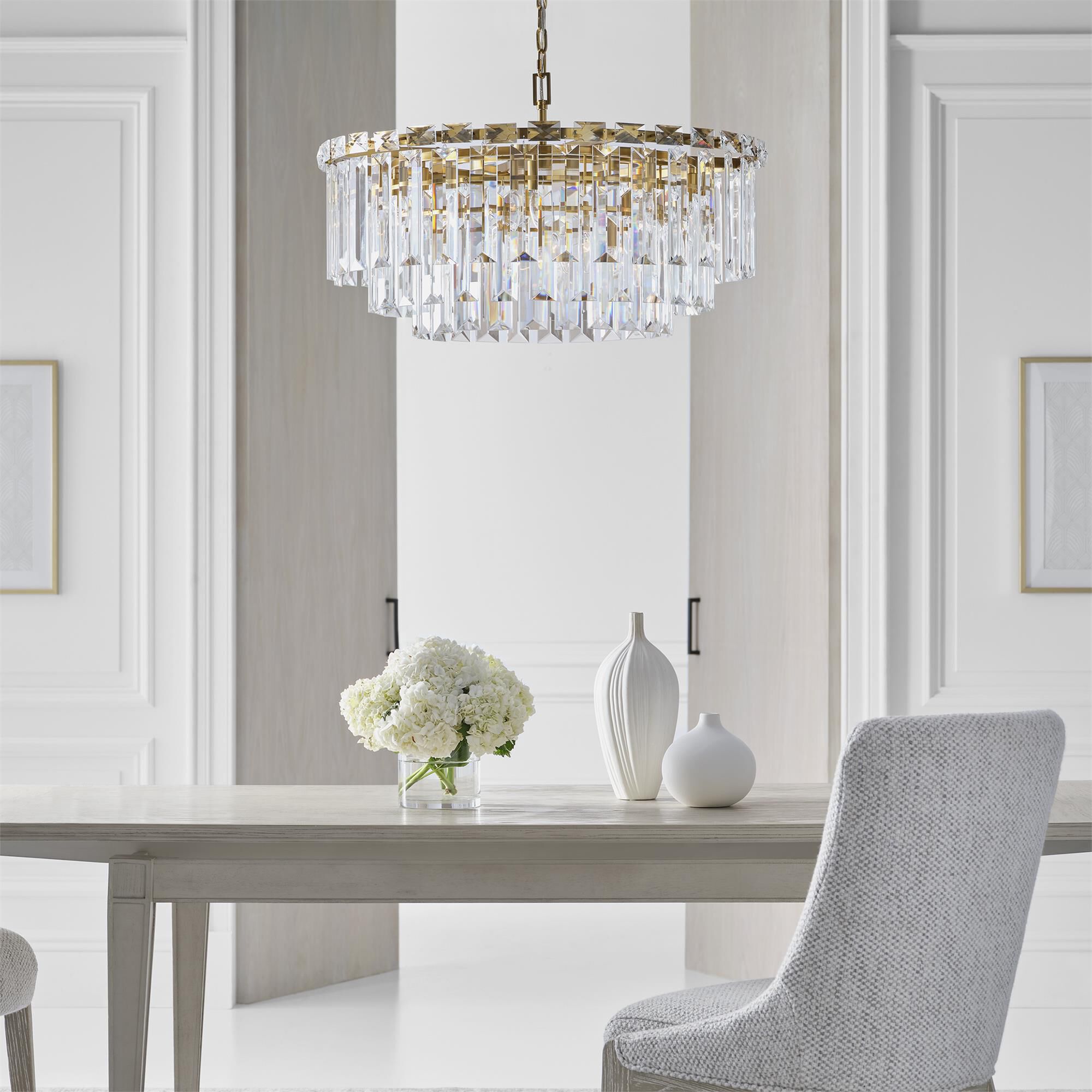 Chapman & Myers Arden 33 Inch Chandelier,
