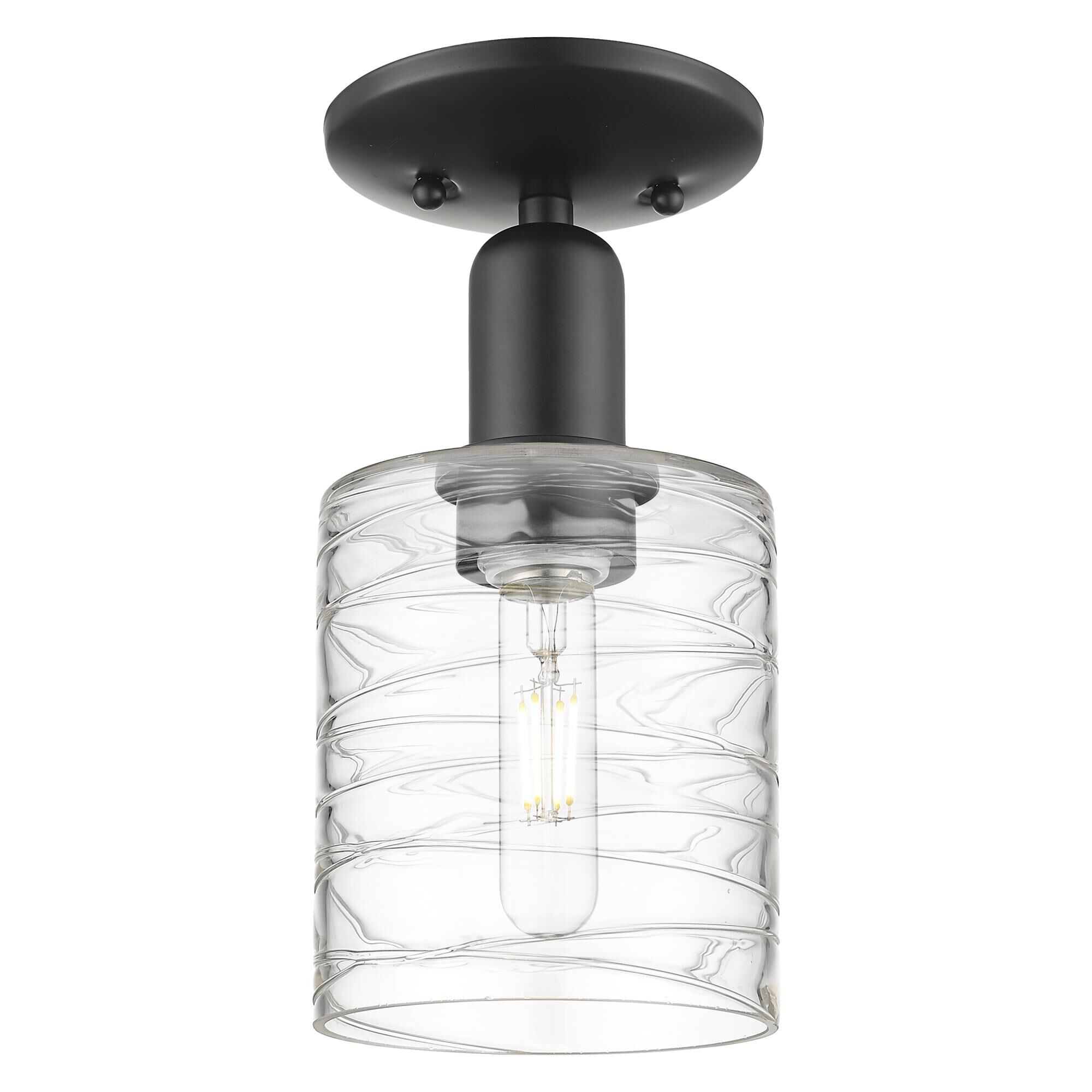 Bruno Marashlian Cobbleskill 5 Inch Semi Flush Mount by Innovations Lighting