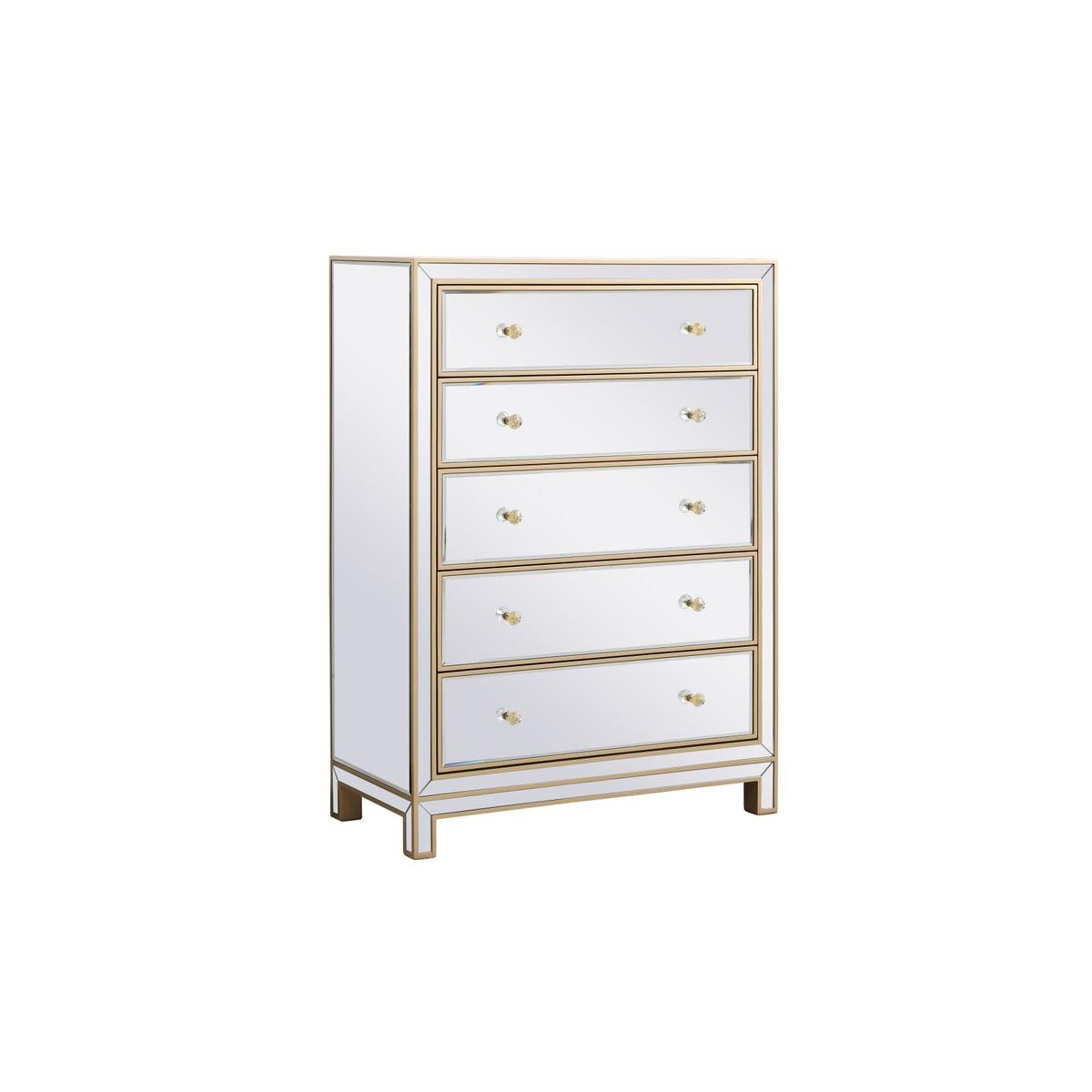 Reflexion Storage Cabinet by Elegant Decor