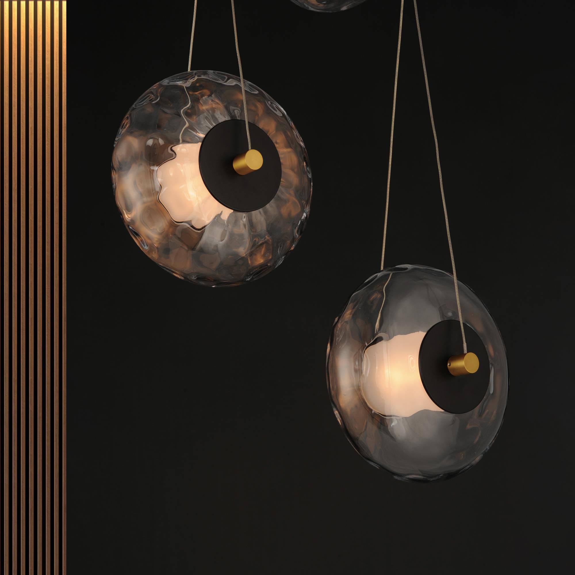 Amulet 20 Inch Multi Light Pendant by ET2 Lighting