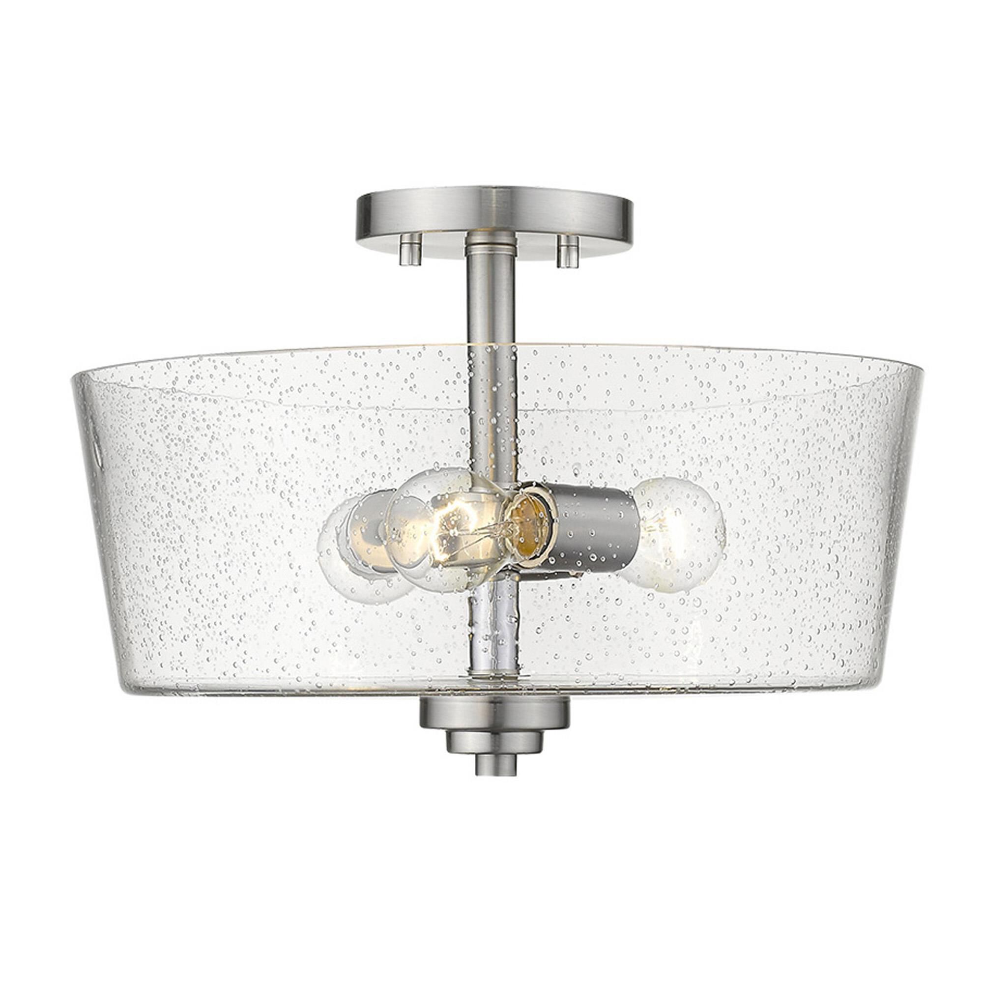 Rowe 15 Inch 3 Light Semi Flush Mount by Acclaim Lighting