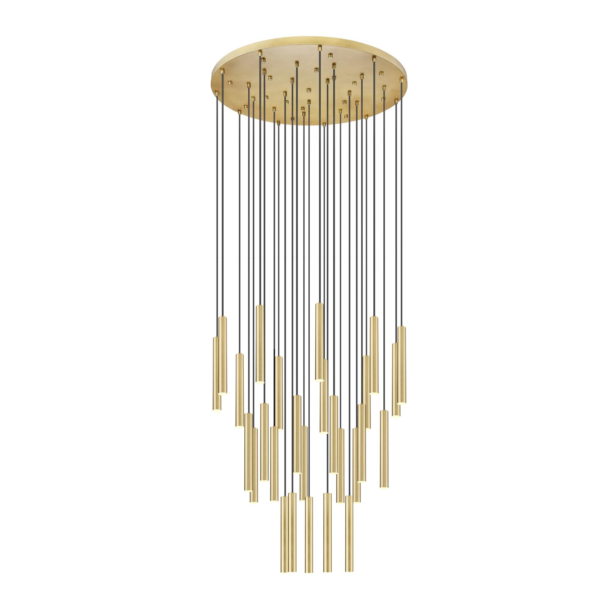 Shown in Modern Gold finish and Modern Gold glass and Modern Gold shade