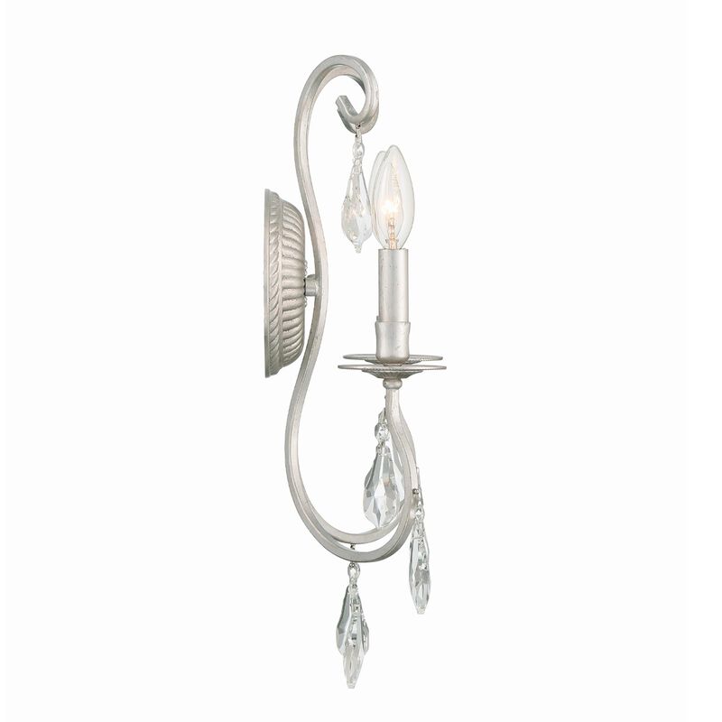 Ashton Medium 2 Light Wall Sconce by Crystorama