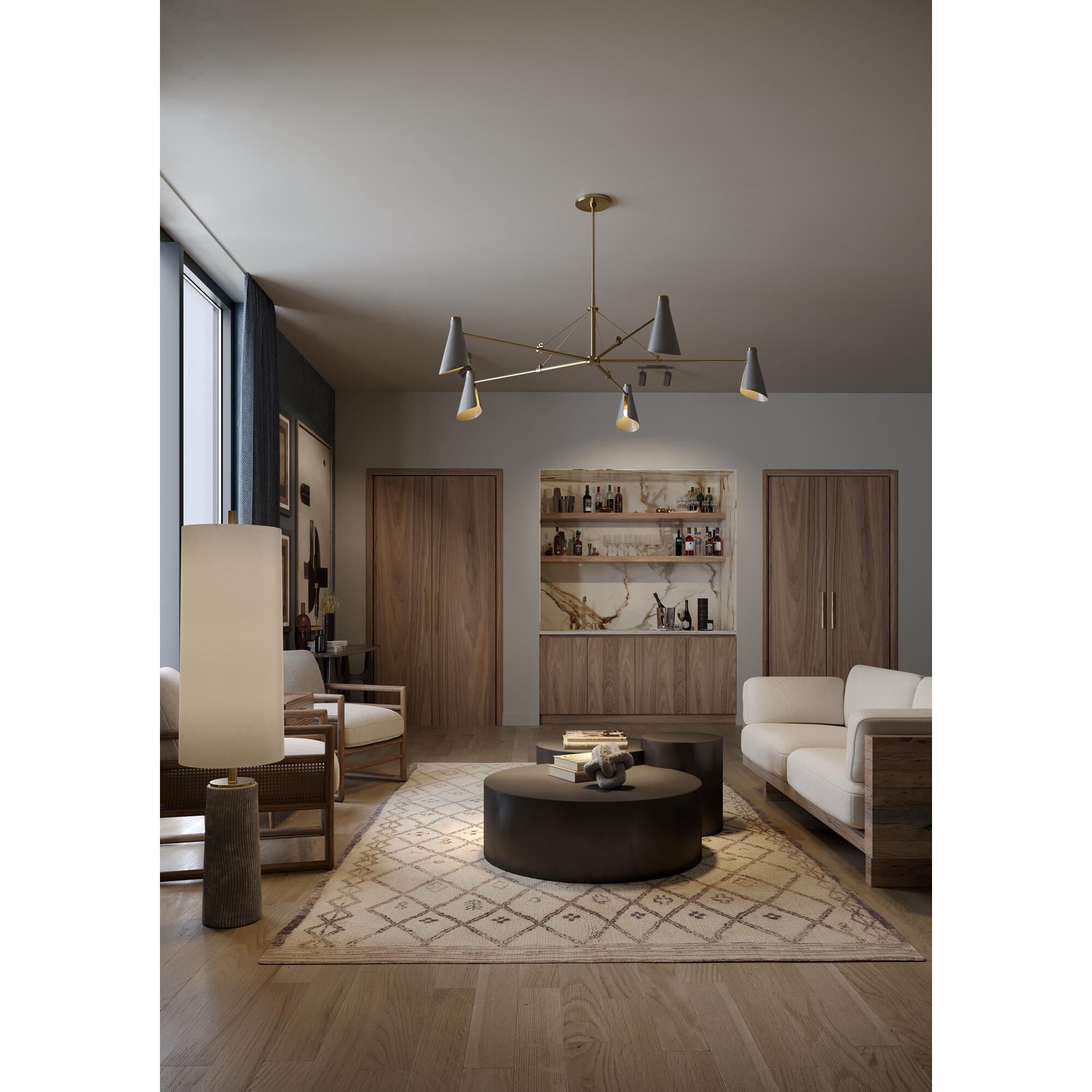 Andersen 69 Inch Chandelier by Troy Lighting