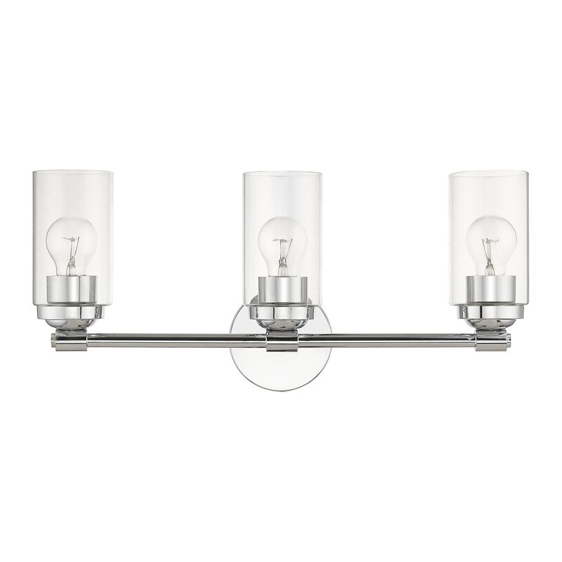 Whittier 22 Inch 3 Light Bath Vanity Light by Livex Lighting
