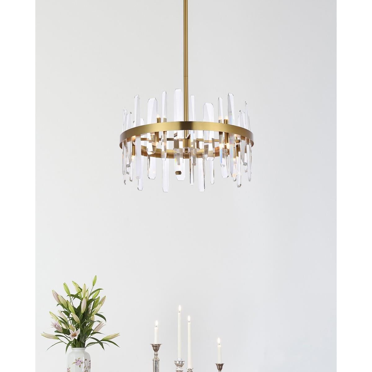 Serena 20 Inch Large Pendant by Elegant Lighting