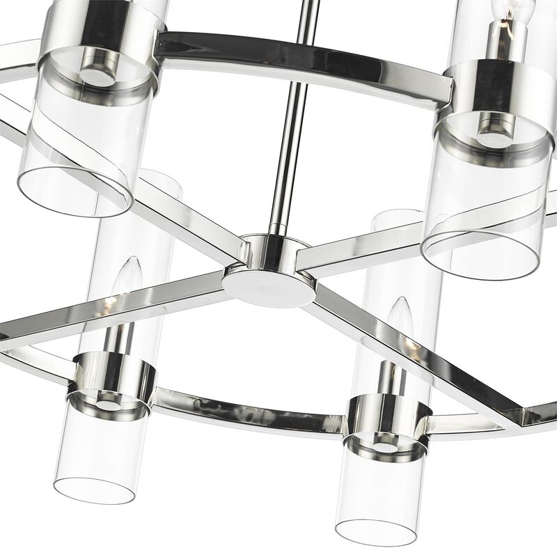 Datus 32 Inch 8 Light Chandelier by Z-Lite